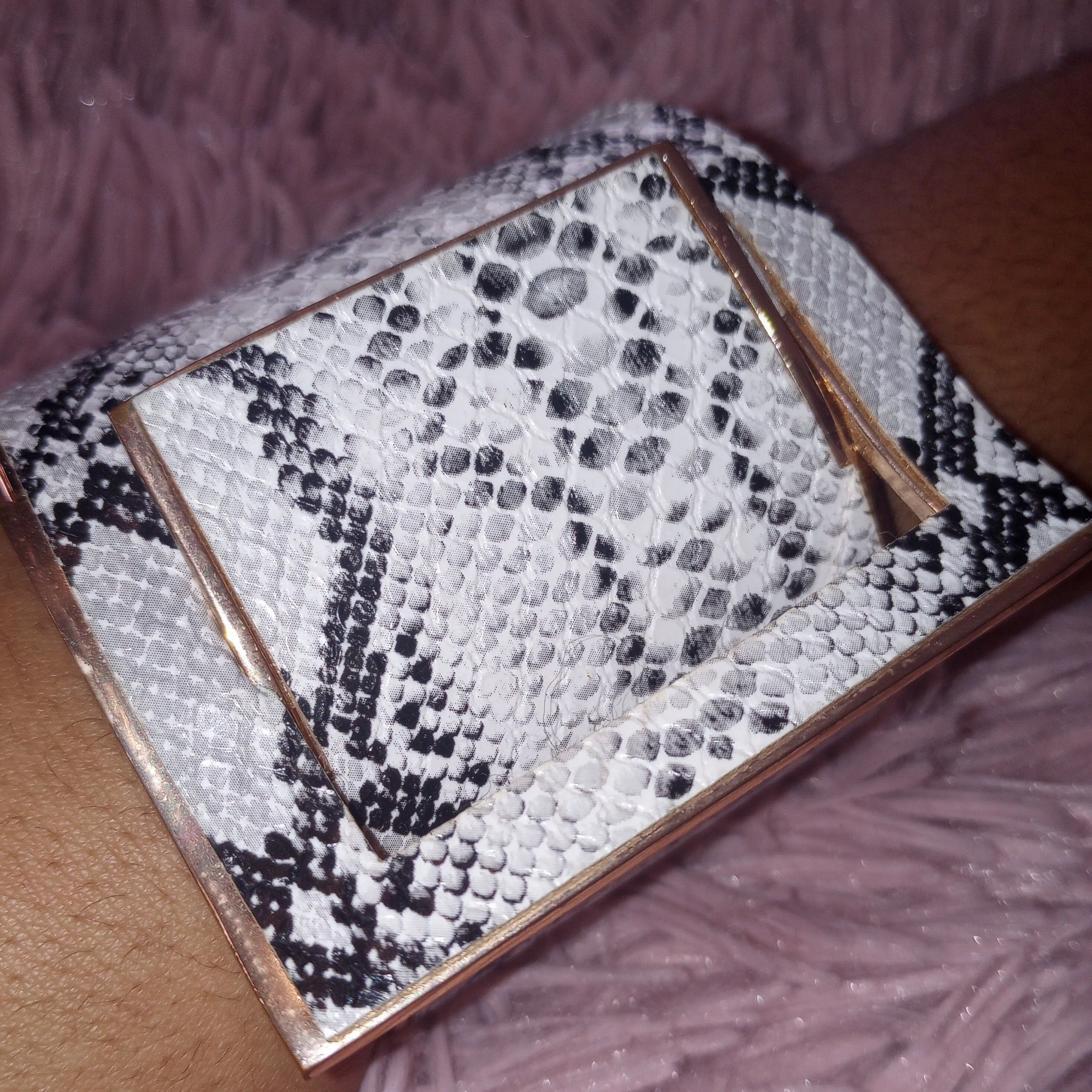 Product image for Zebra Print Cuff Bracelet