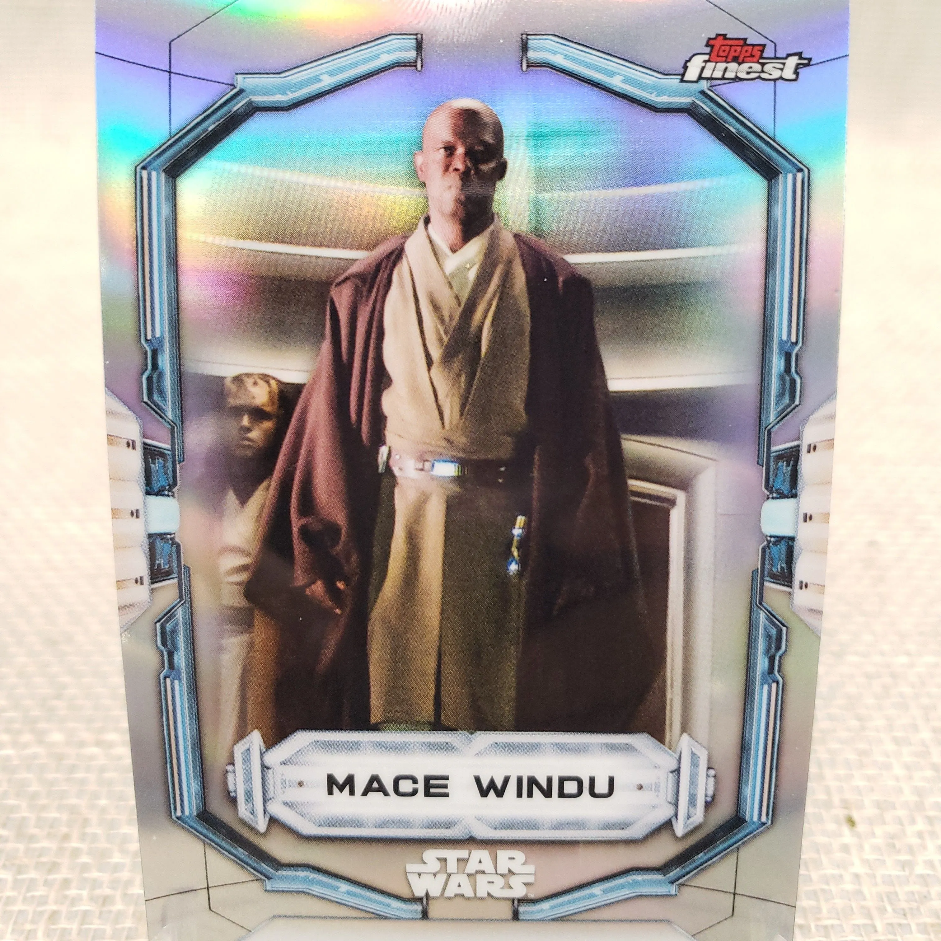 Product image for Topps Finest Star Wars Refractor Maze Windu #62