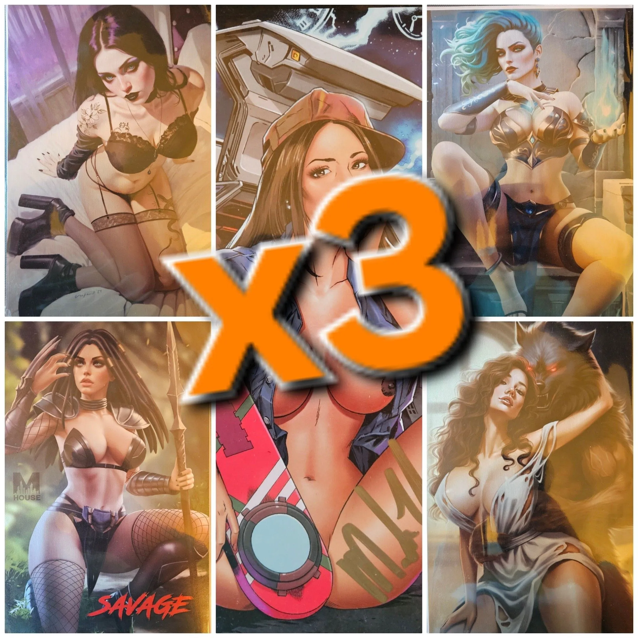 Product image for 🔞 PREMIUM MYSTERY PULL x3