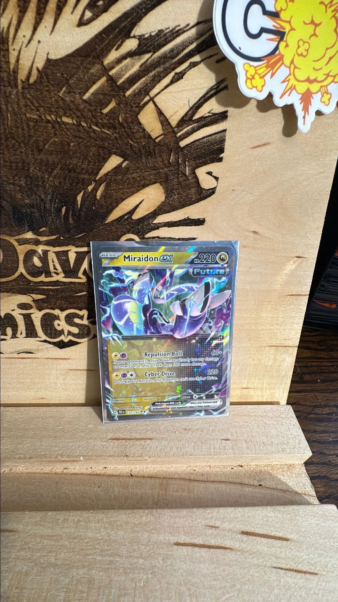 Product image for Miraidon EX POKEMON Temporal Forces