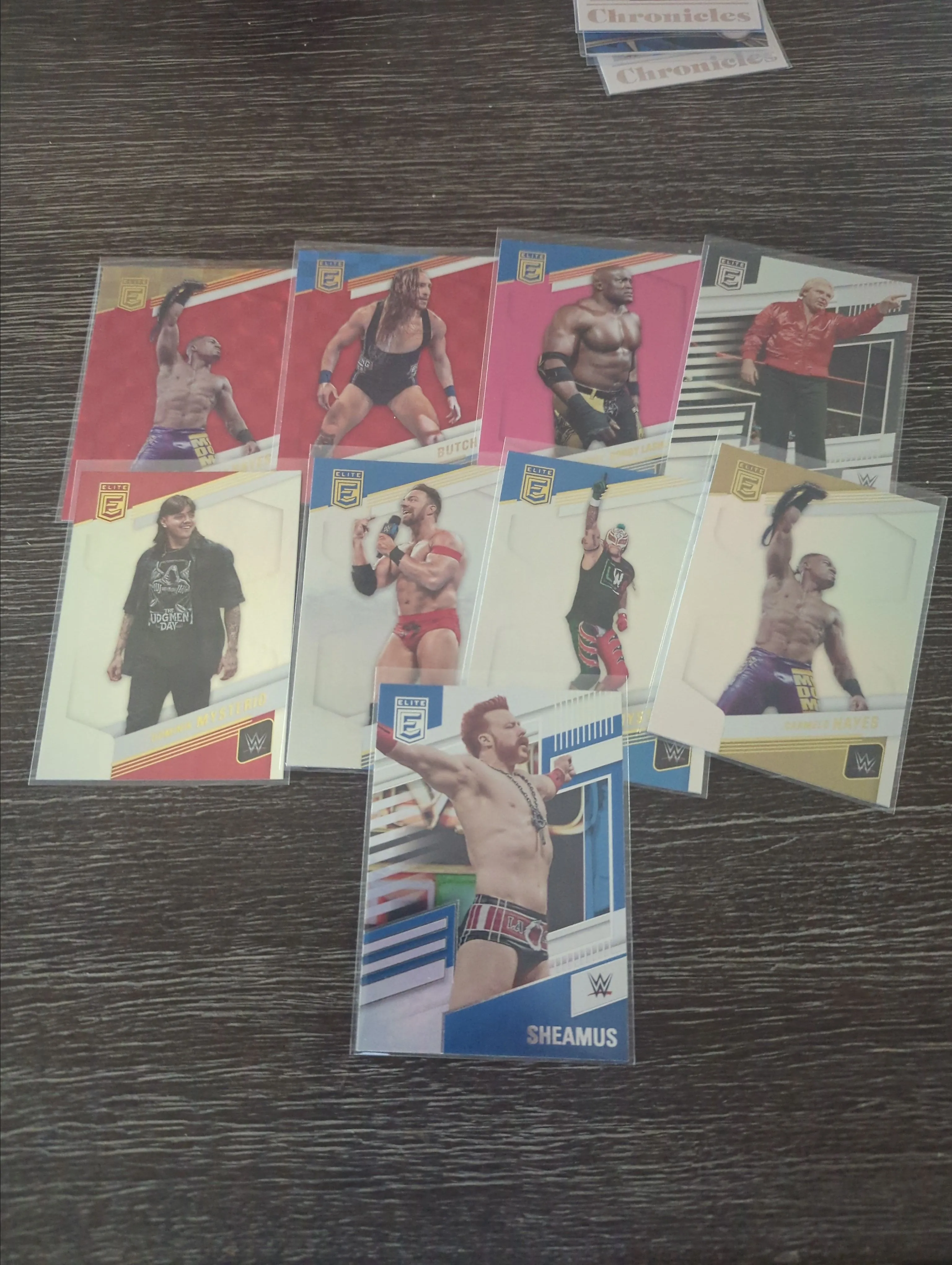 Product image for Z#107 - Donruss Elite WWE 9 Card Lot less than 25 cents per card