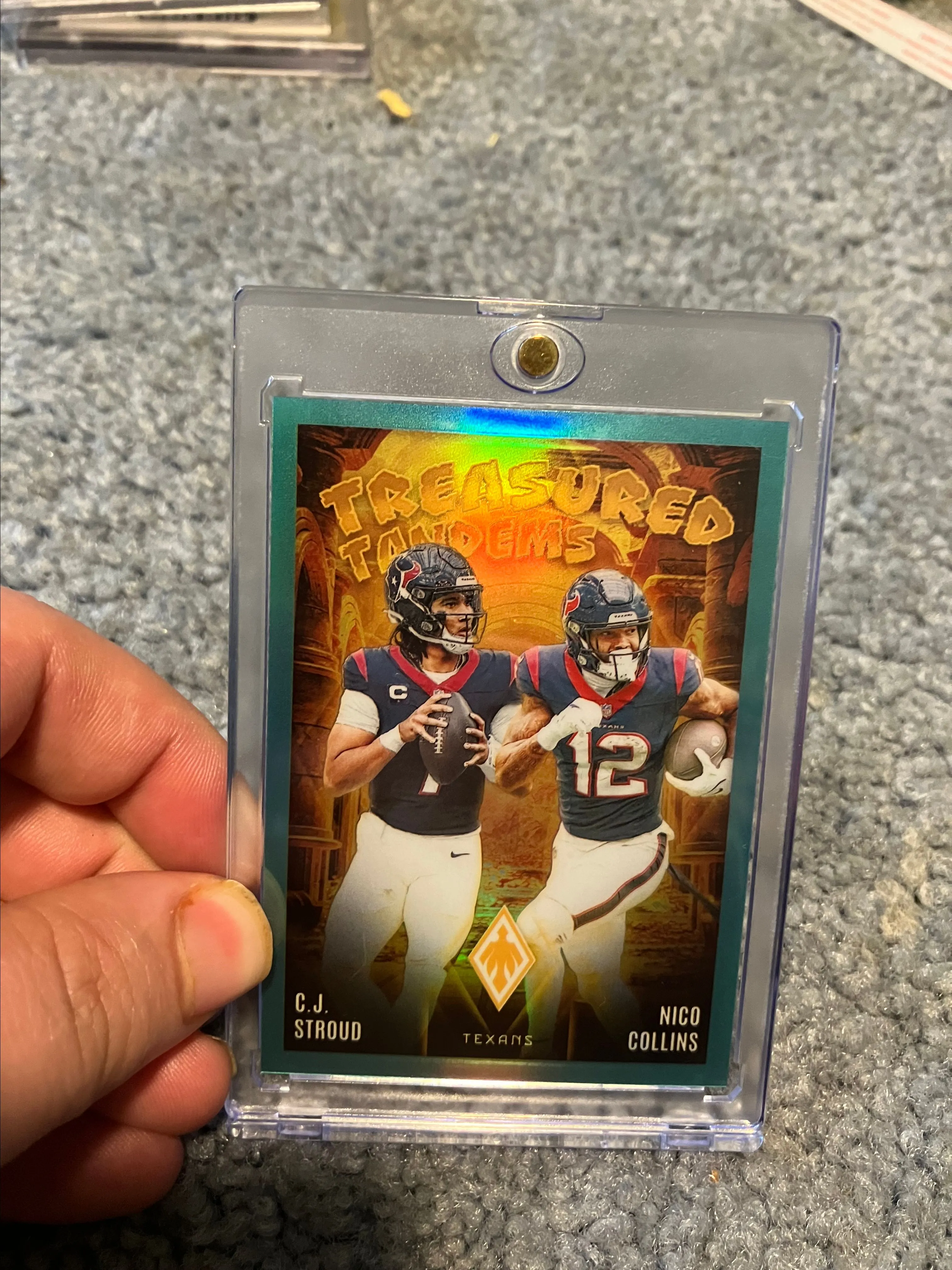 Product image for cj stroud and nico teal /40