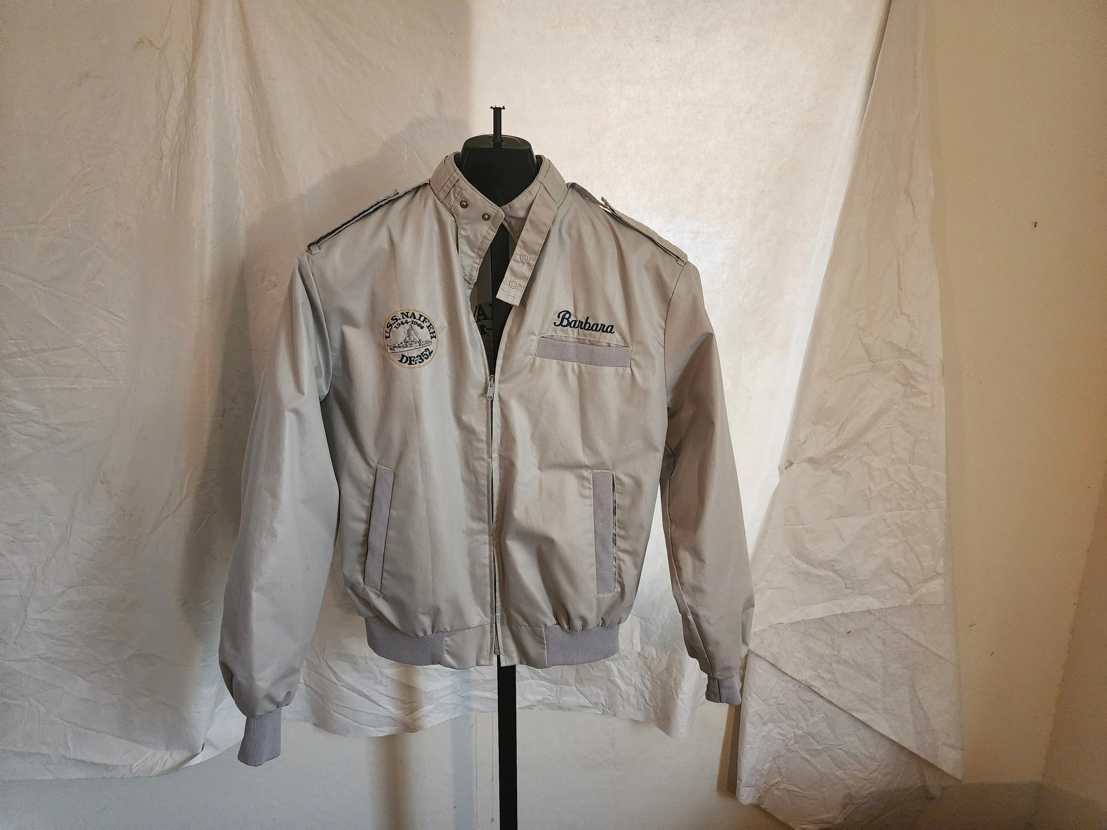 Product image for 1980-90s King Louie USS Naifeh Members Only Jacket Gray