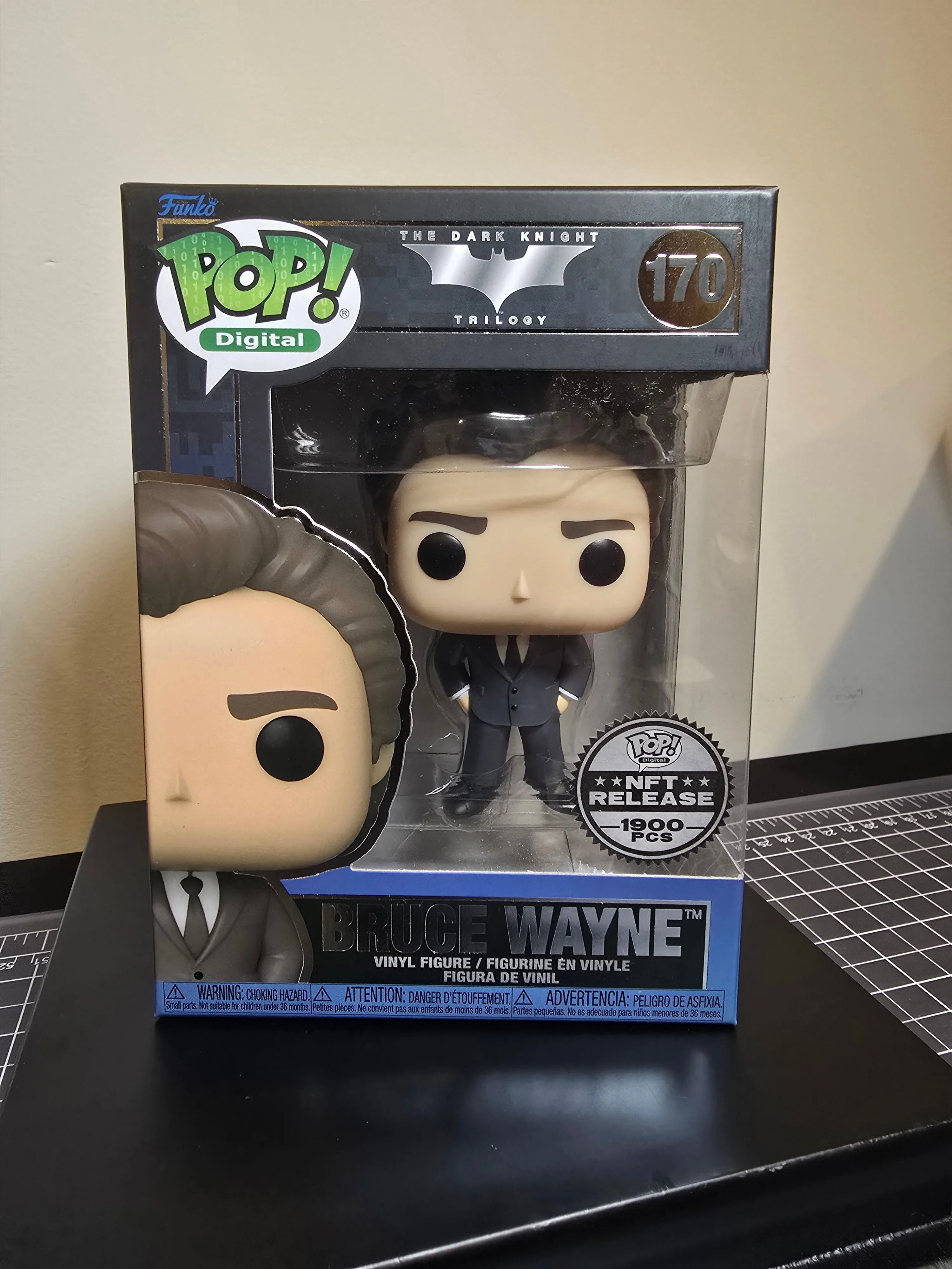 Product image for Funko POP! Bruce Wayne 170 NFT Release 1900 PCS