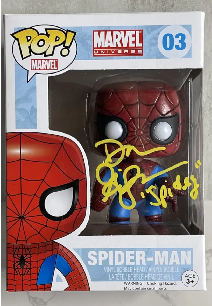 Product image for Funko: Marvel's "Spider-Man" Signed by Dan Gilvezan