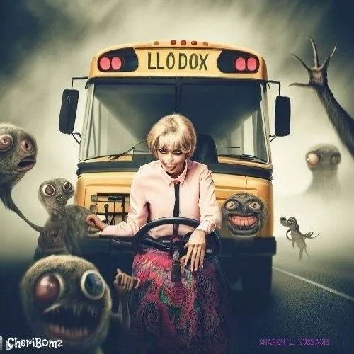 Product image for U can't scare me. I'm a school bus driver!