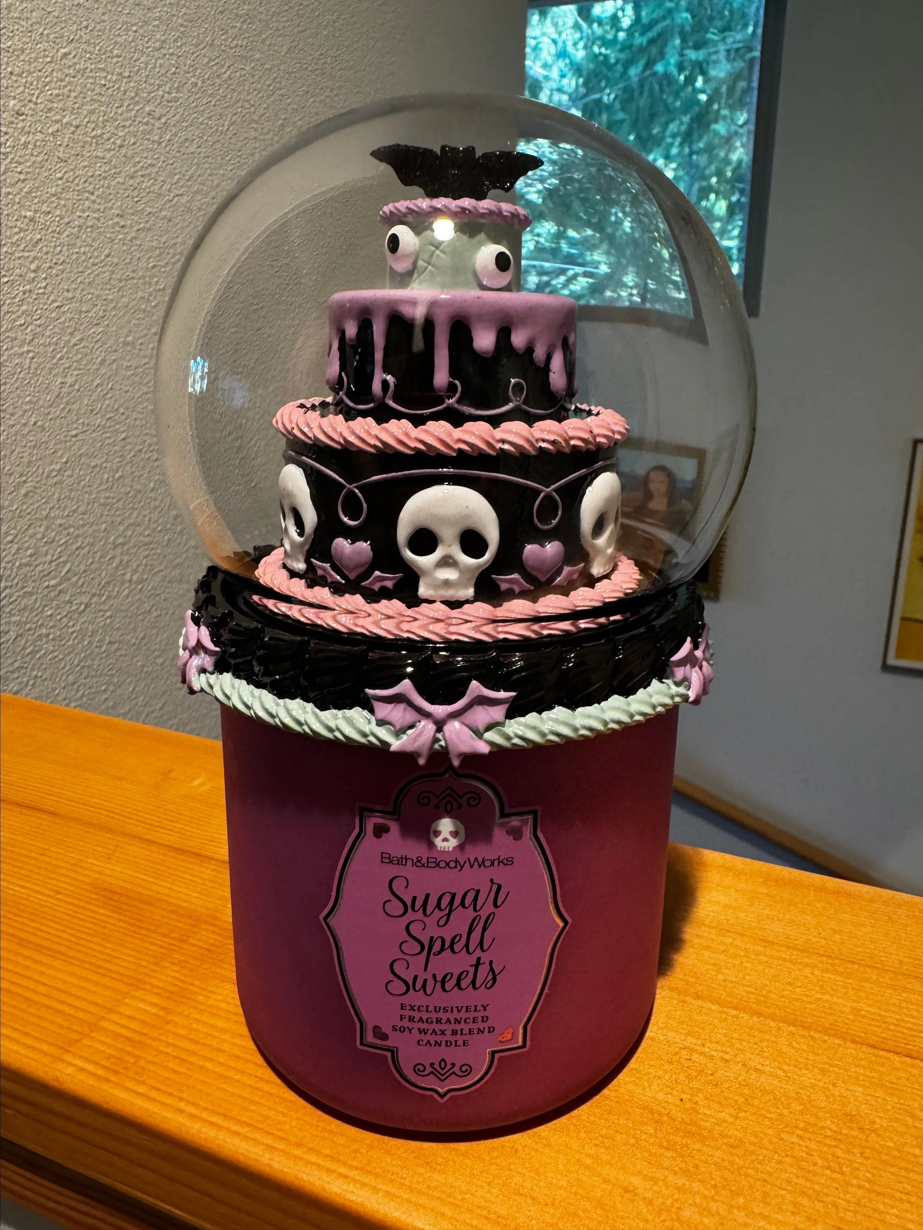 Product image for Bath & Body Works Halloween 2025 "Sugar Spell Sweets" 3 Wick Candle with Globe Lid