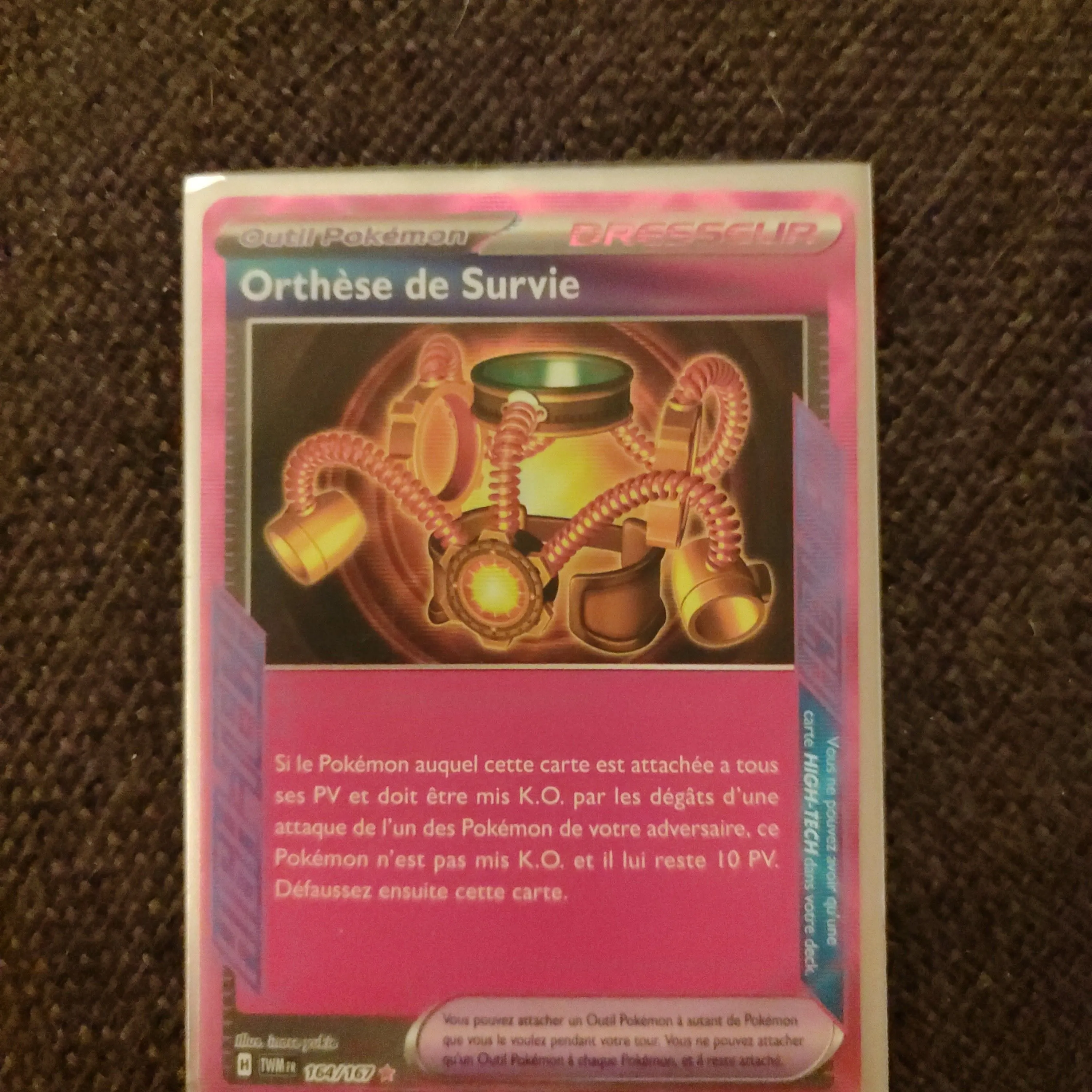Product image for orthese de survie