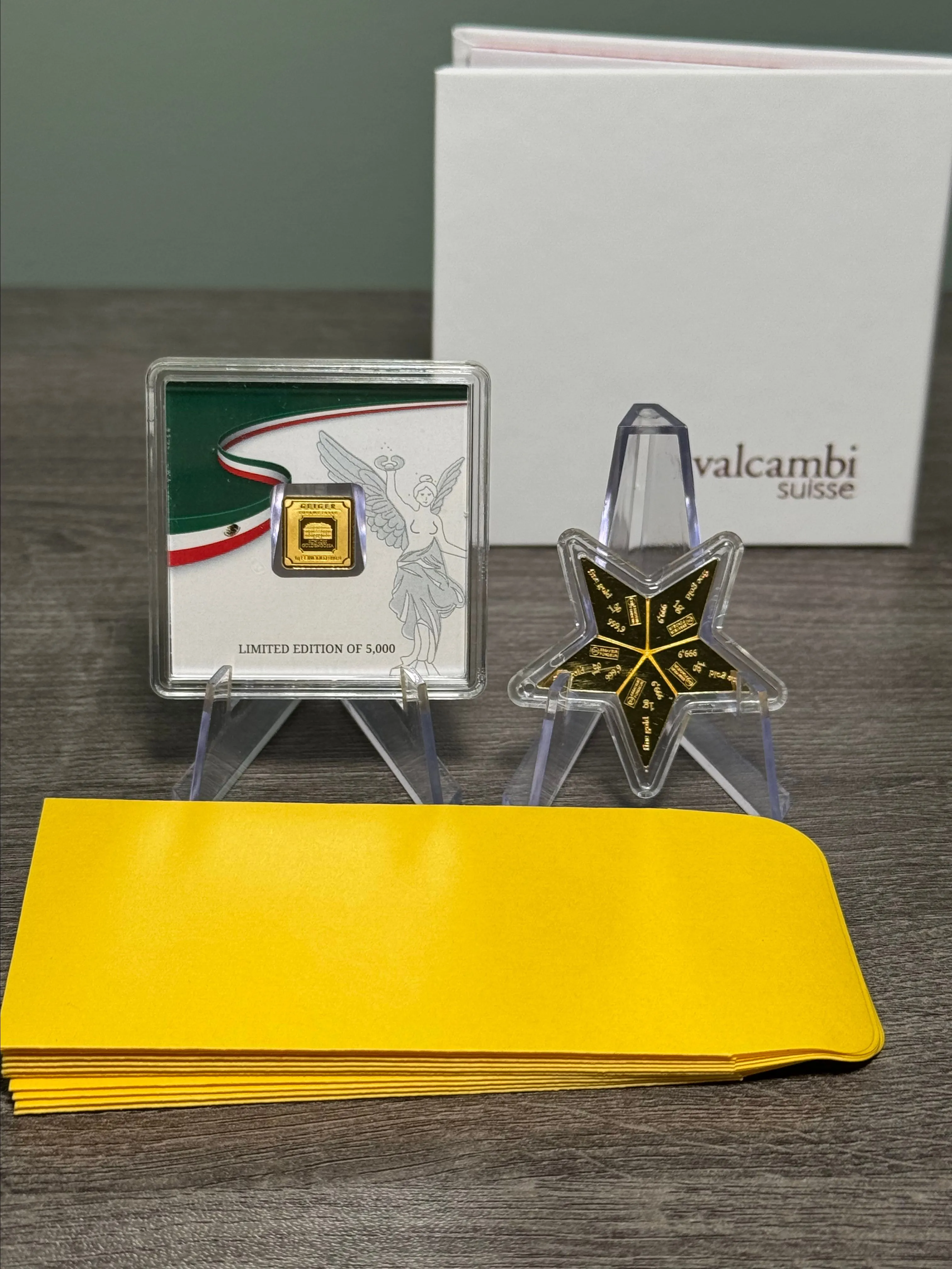 Product image for 5 Gram Gold Star Yellow Pack #10