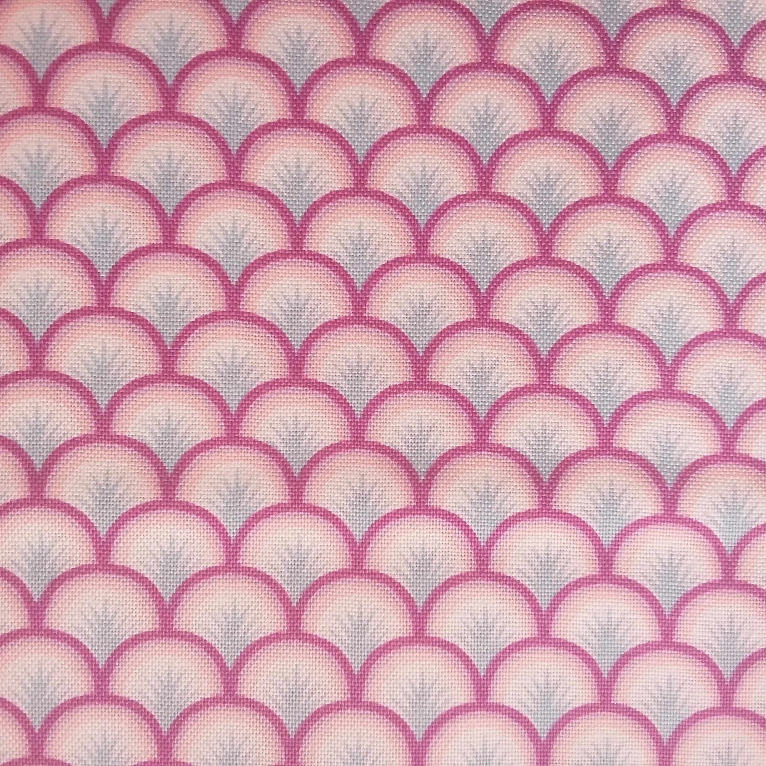 Product image for Liberty Deco Sprig Pink Cotton Fabric Per Metre