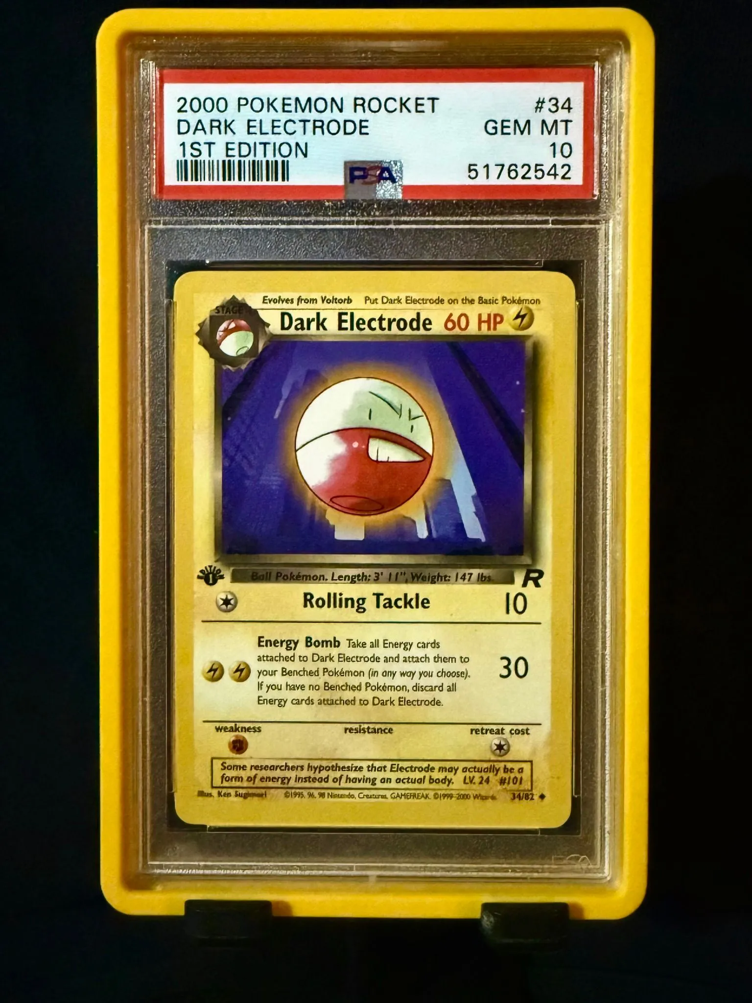 PSA 10 - 1st Ed Water Energy - Base Set  Whatnot: Shop, Sell, Connect