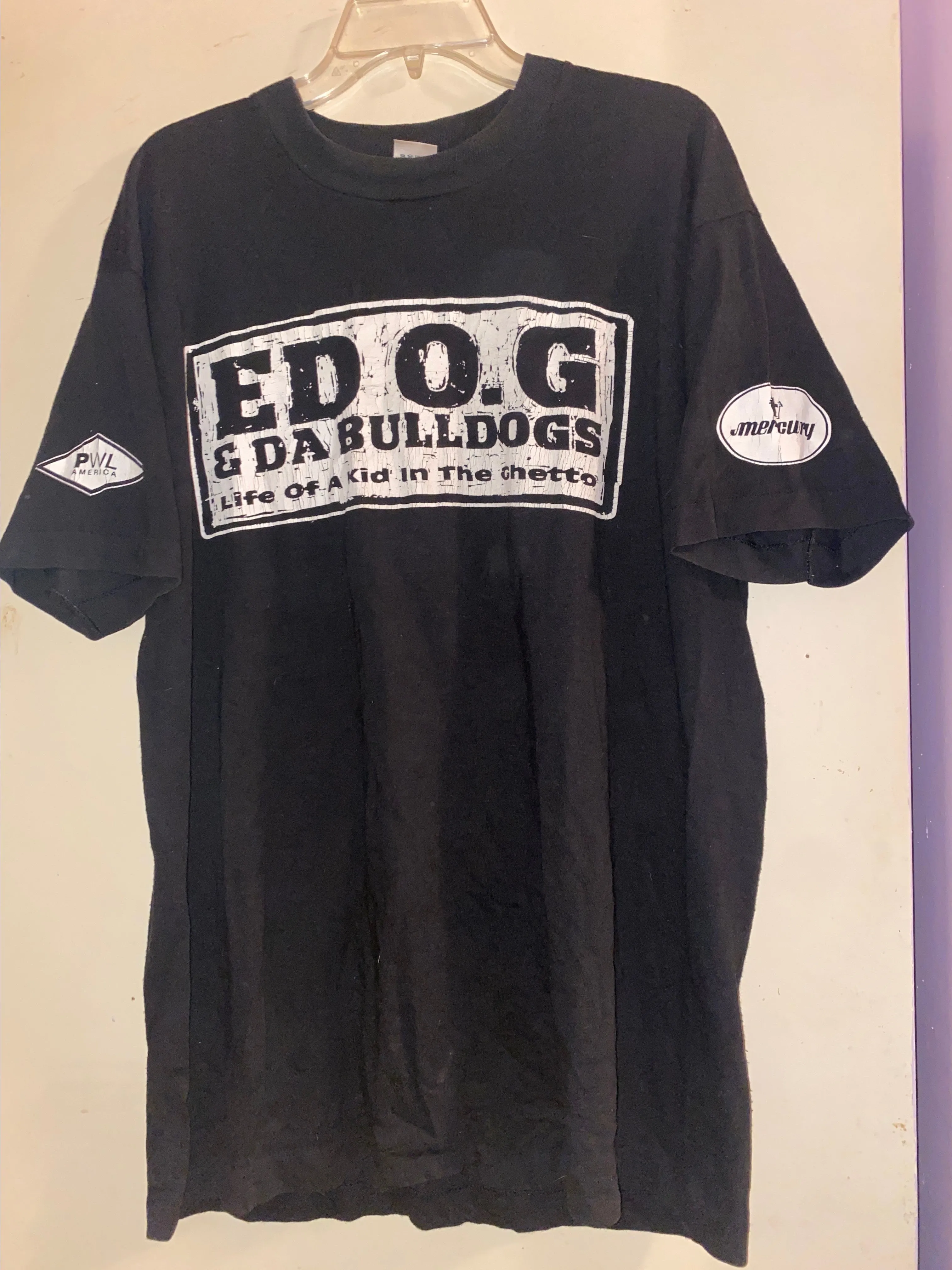 Product image for Ed og life of a kid in the ghetto tshirt 1990s  used  size xl