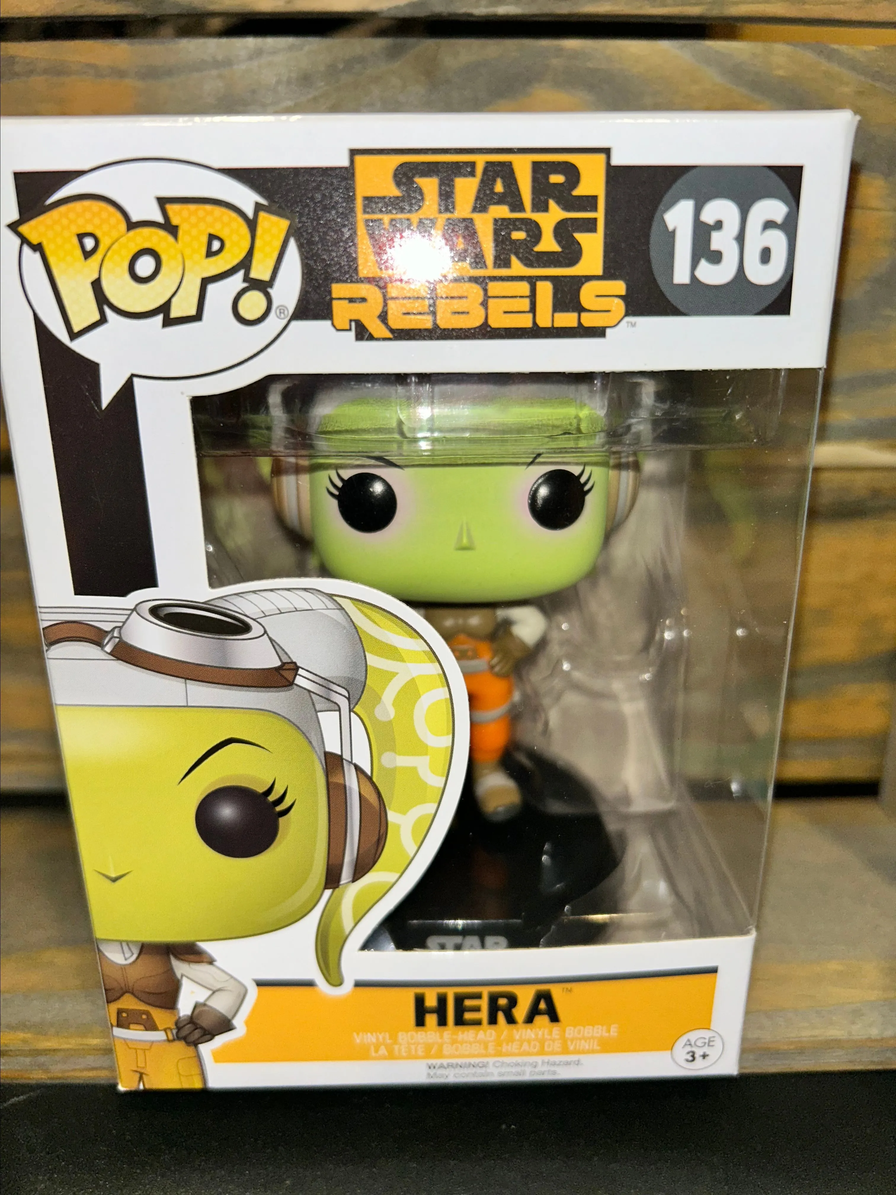 Product image for Funko Pop Star Wars Rebels #136 Hera