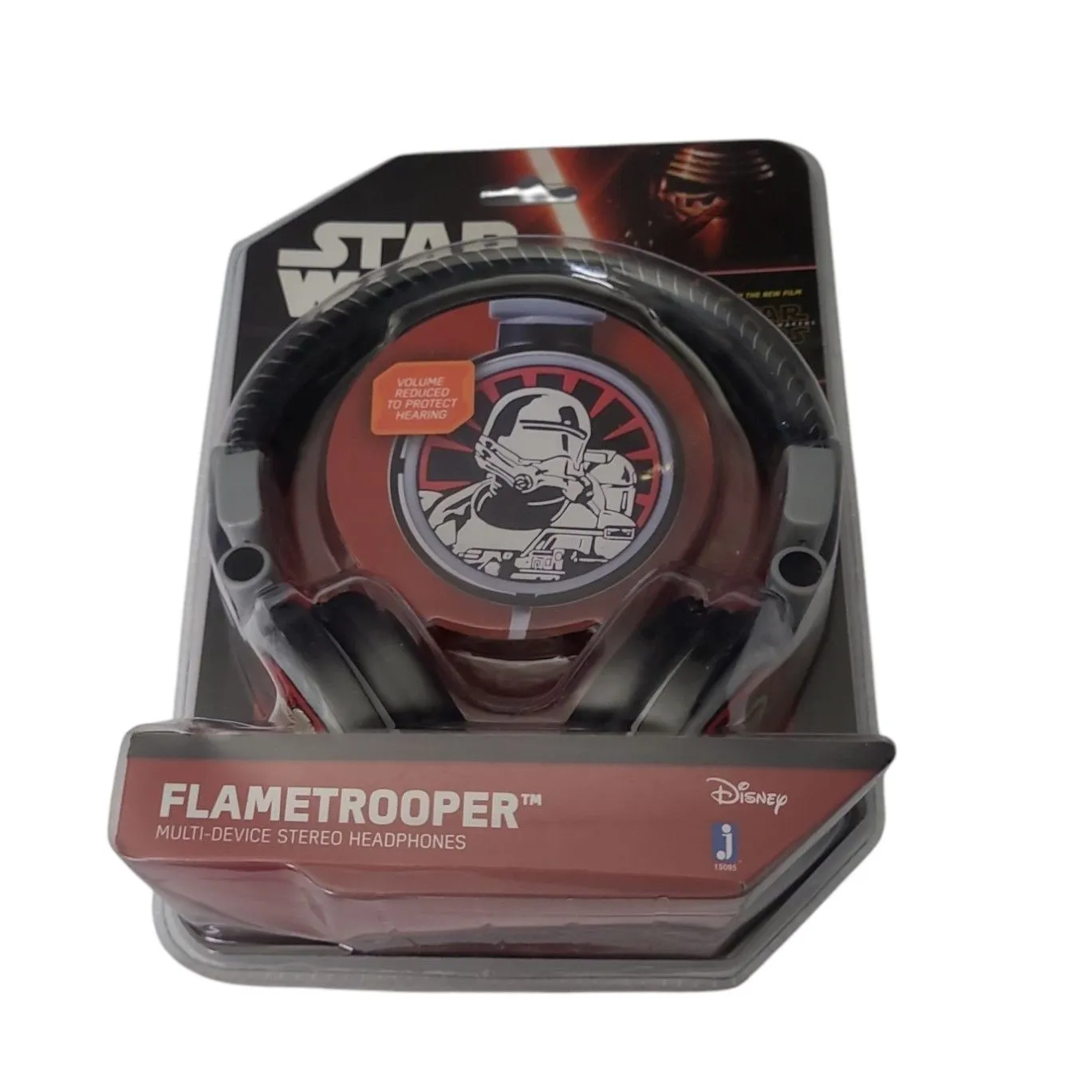 Product image for Disney Star Wars Flametrooper Headphones NEW
