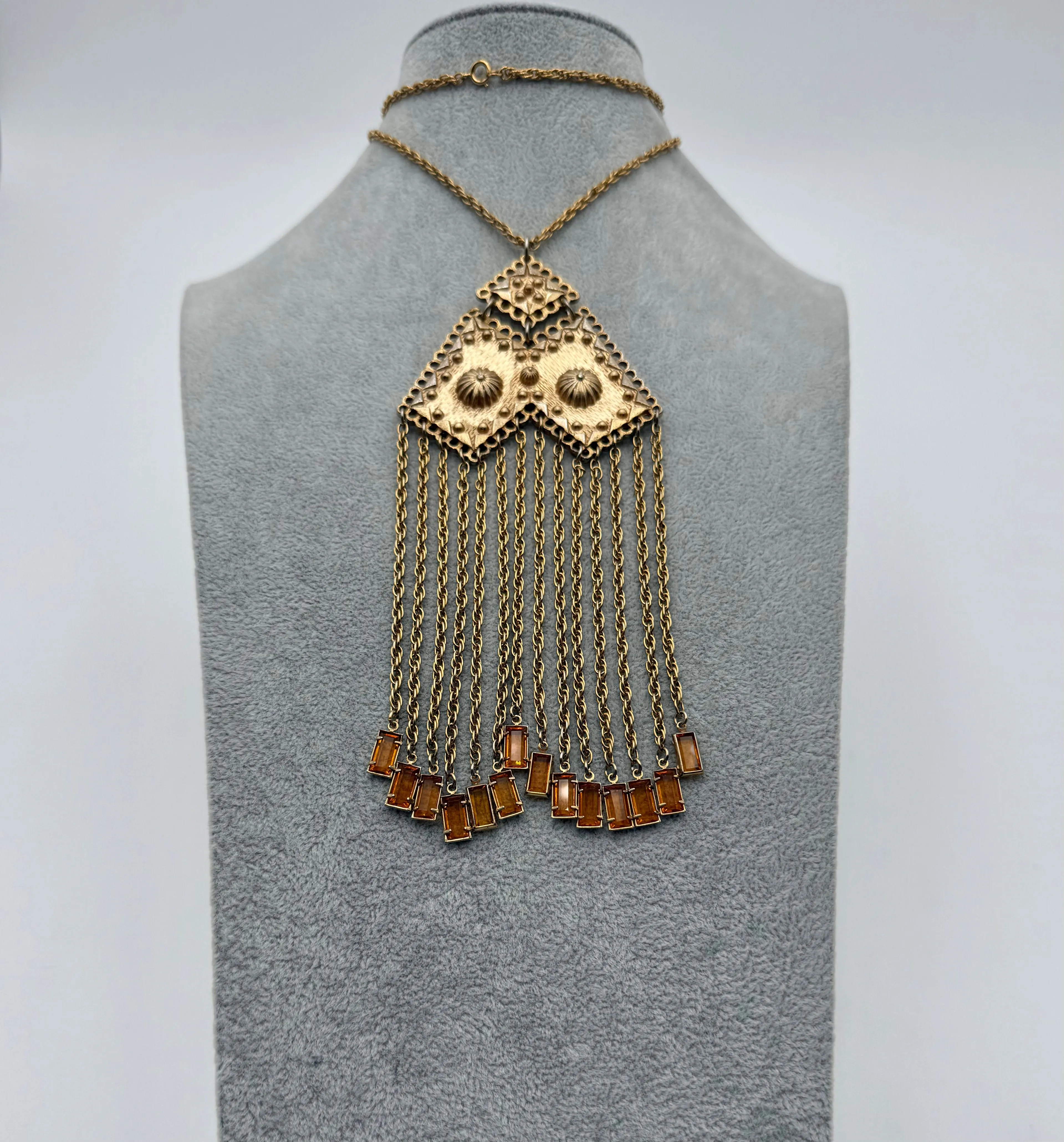 Product image for Possibly Unsigned Goldette Necklace