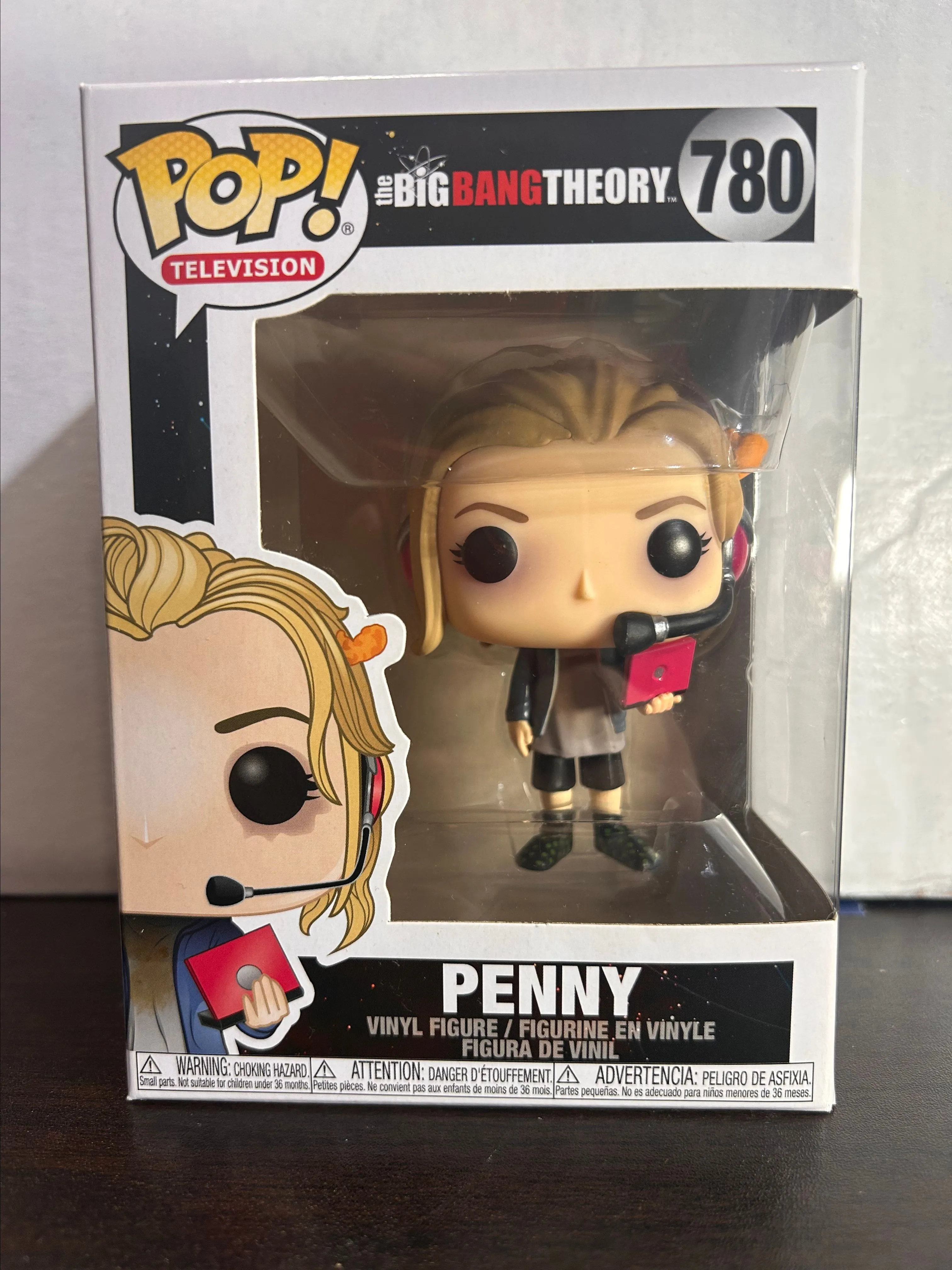 Product image for Penny w/computer The Big Bang Theory Television Vaulted Funko Pop 780 W Protector