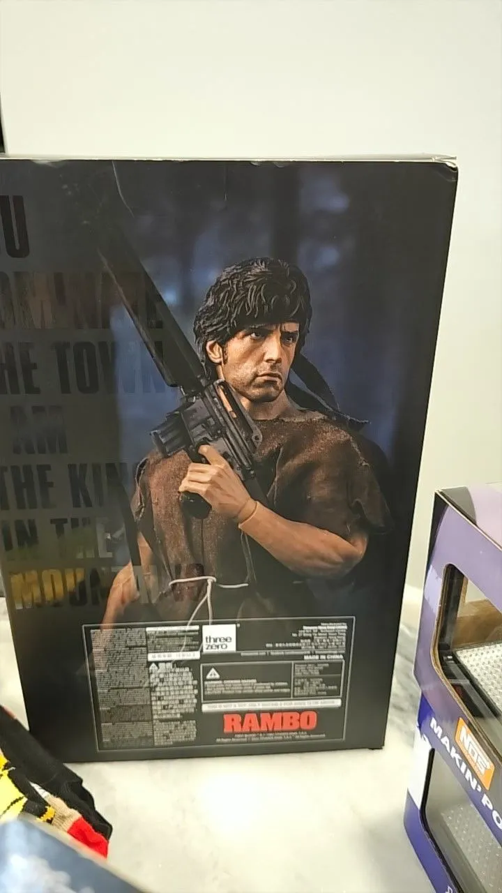 Product image for Rambo: First Blood John Rambo (Sylvester Stallone) 1/6 Scale Collectible Figure