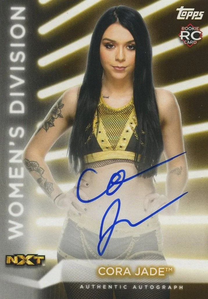 Product image for 2021 Topps Woman's Division Autograph Cora Jade A-CJ #088/199