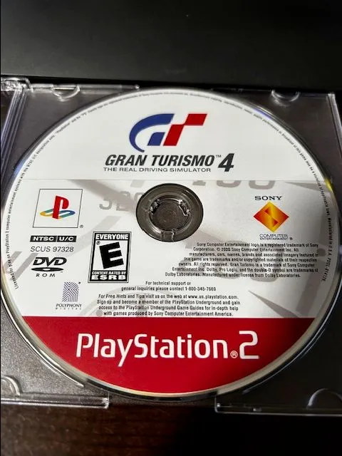 Product image for PS2 - Gran Turismo 4 [Greatest Hits] Disc Only