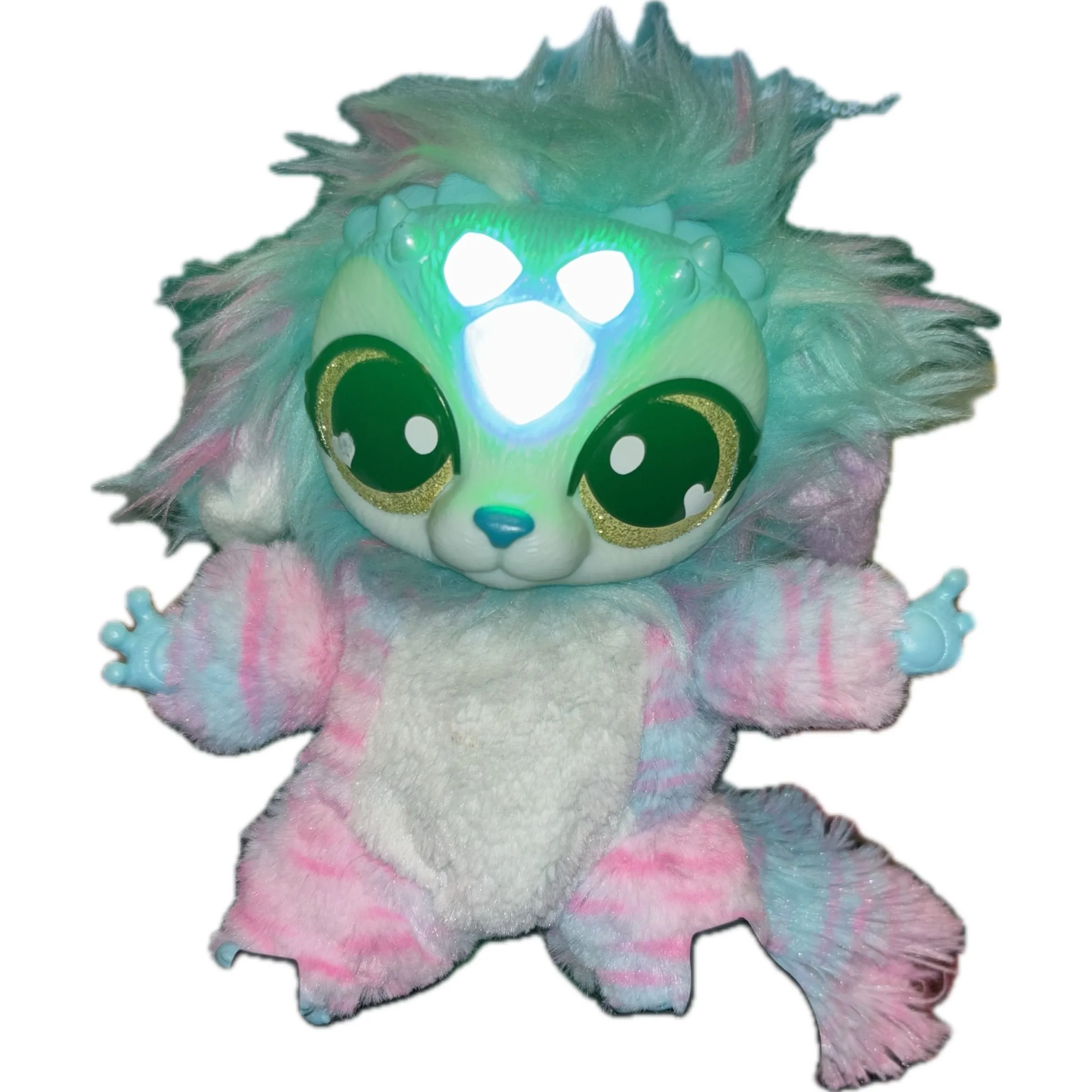 Product image for Magic Mixies (Magical Misting Crystal Ball) Interactive 8" Blue Pink -Plush ONLY - Working/Tested.
