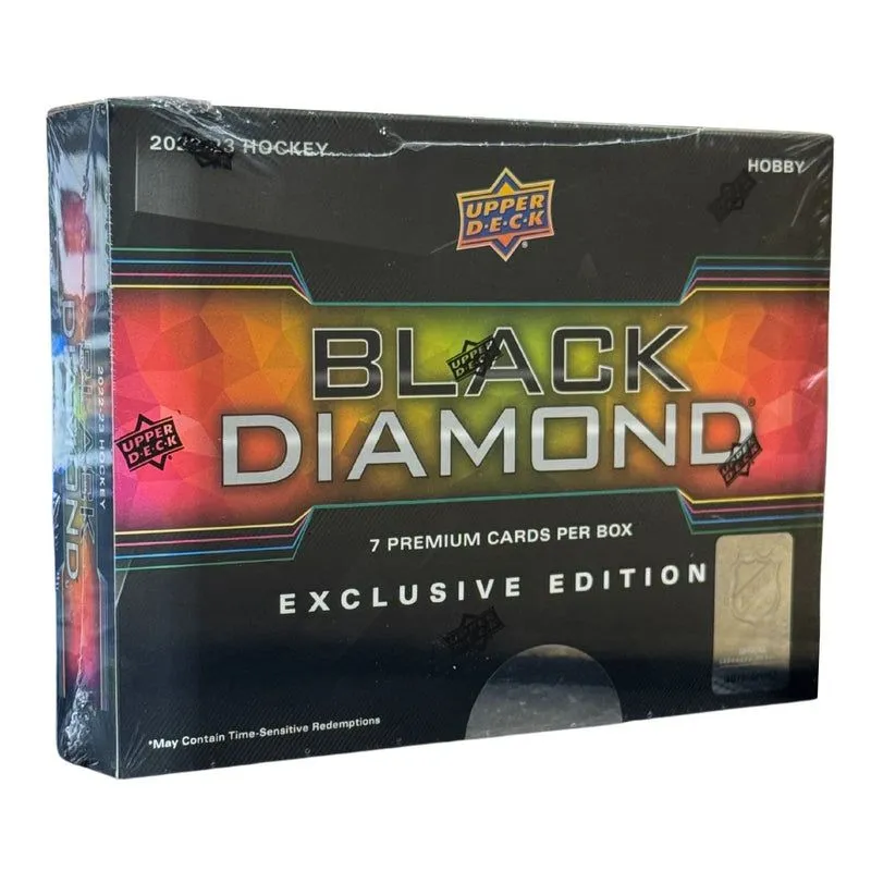 Product image for 2022-23 Upper Deck Black Diamond Hockey Hobby Box - CDD Edition