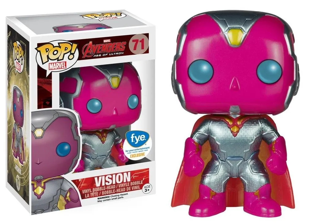 Product image for Vision (Metallic)(2016)(71) **Minor Box Damage* | Marvel Movies The Avengers Age of Ultron