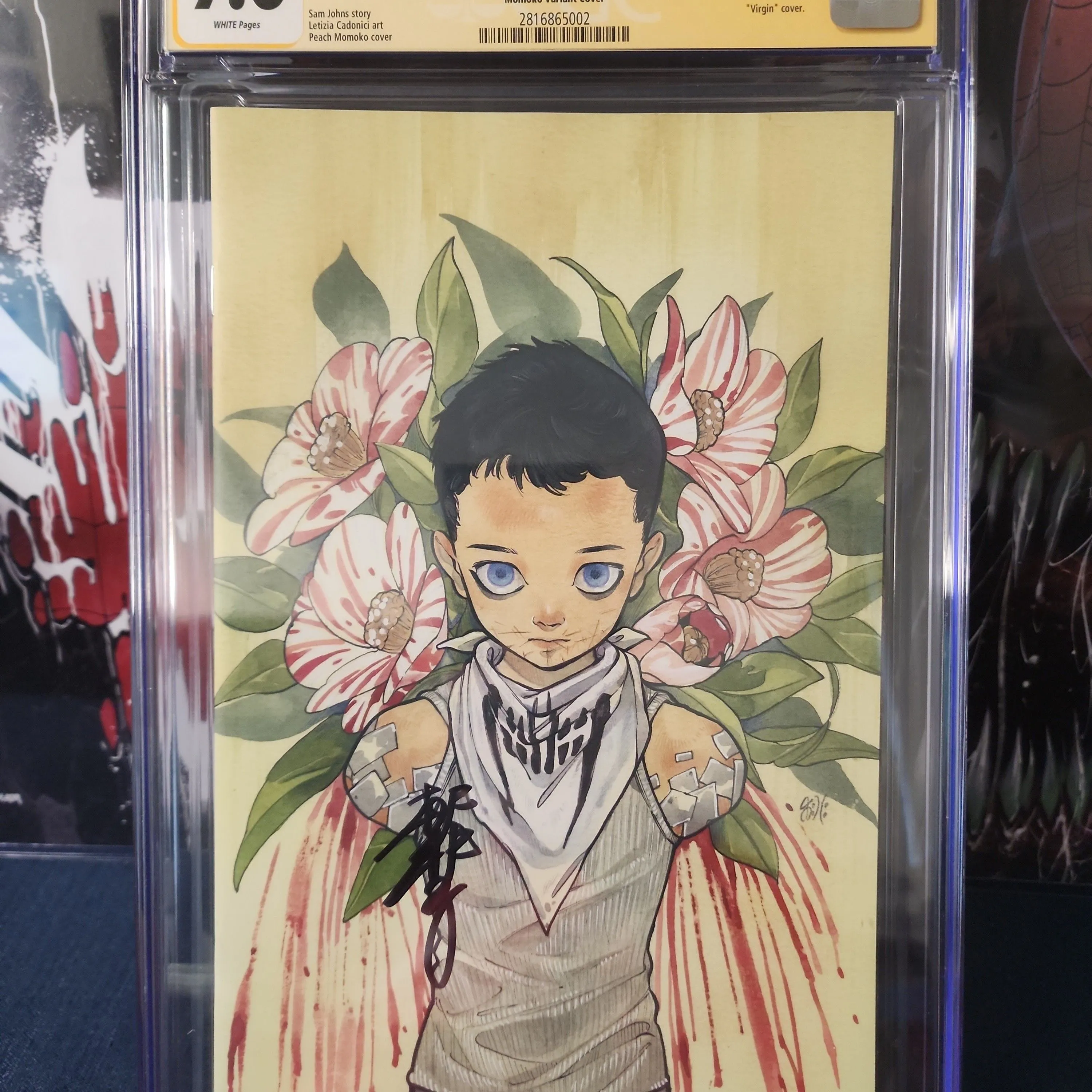 Product image for House of Slaughter 16 Momoko Variant Cover CGC 9.6 2023 signed
