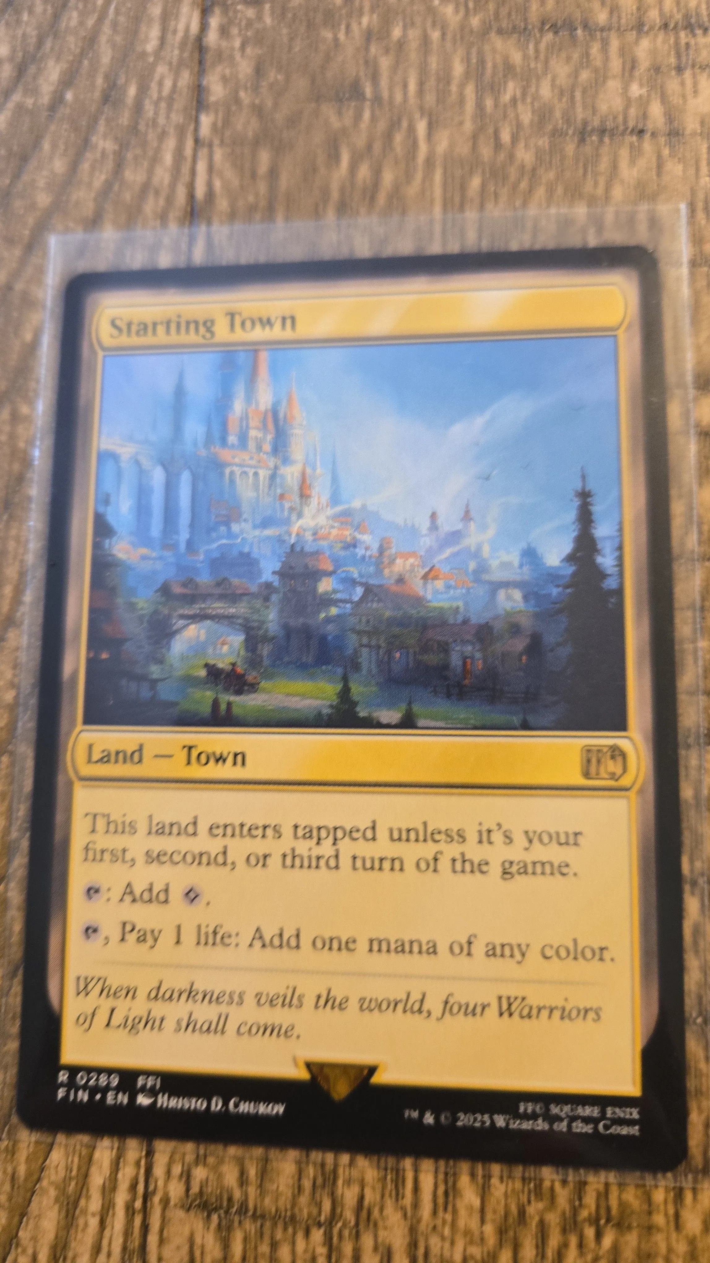 Product image for mtg Final fantasy Starting Town
