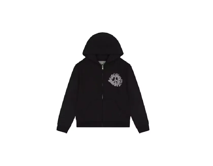 Product image for Denim Tears University Zip Hoodie (SS24) Black - size S