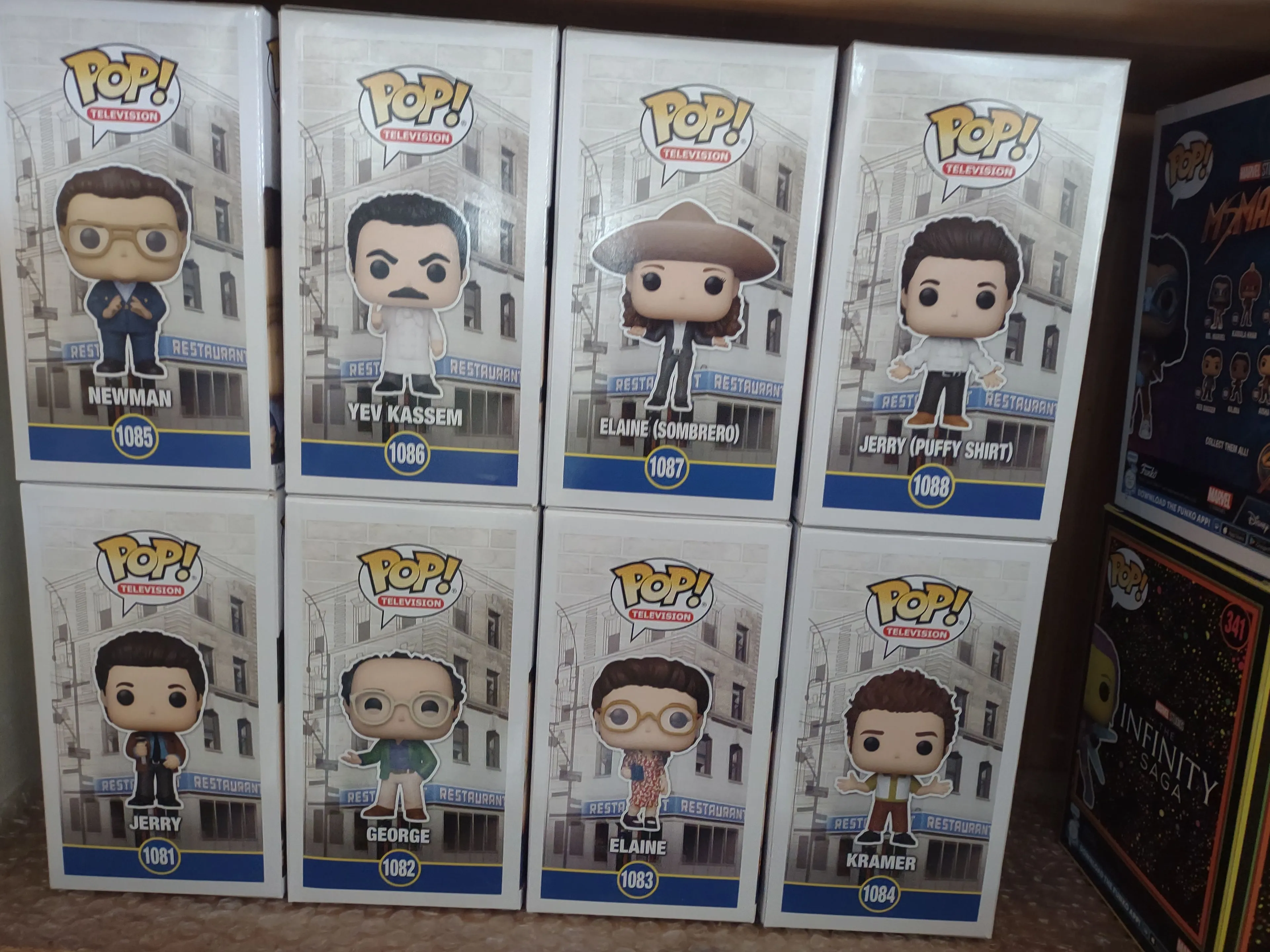 Product image for Complete set of Seinfeld series pops 