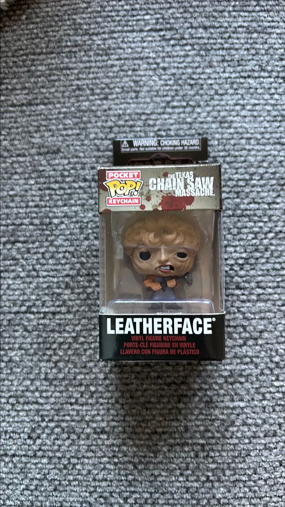 Product image for Leatherface Funko Pop keychain