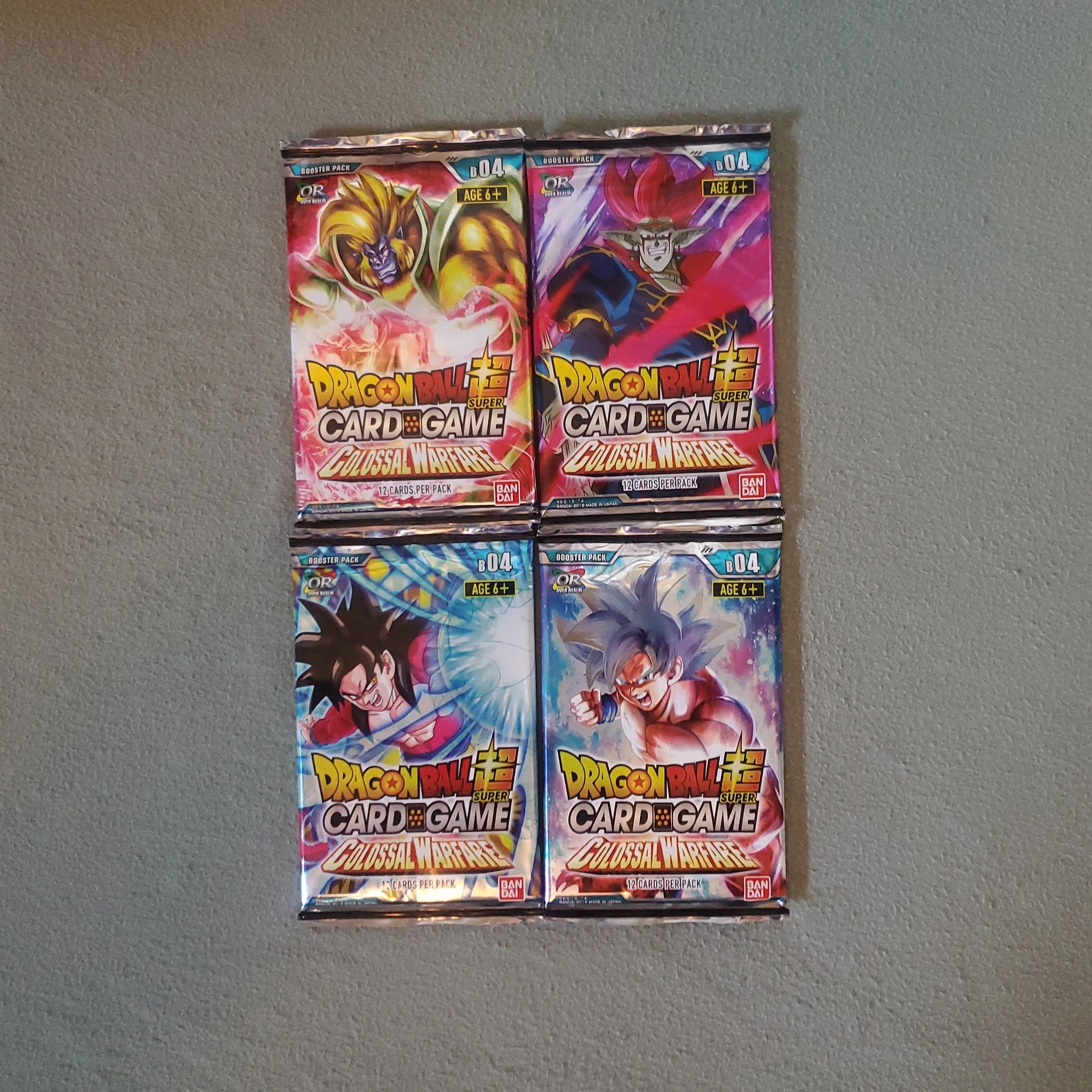 Product image for Colossal Warfare Artwork Set Sealed Packs