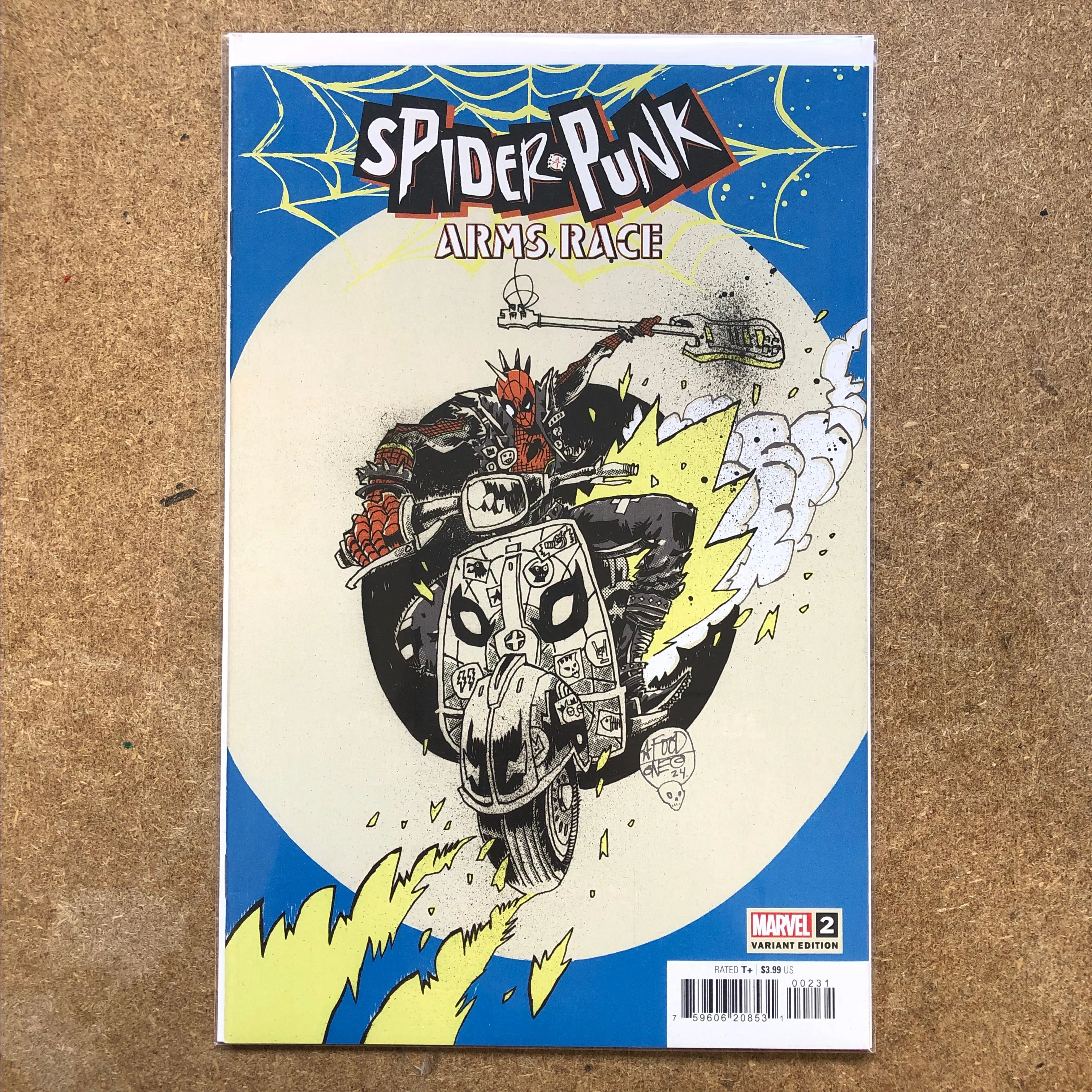 Product image for SPIDER-PUNK ARMS RACE #2 JIM MAHFOOD VARIANT (2024) MARVEL COMICS