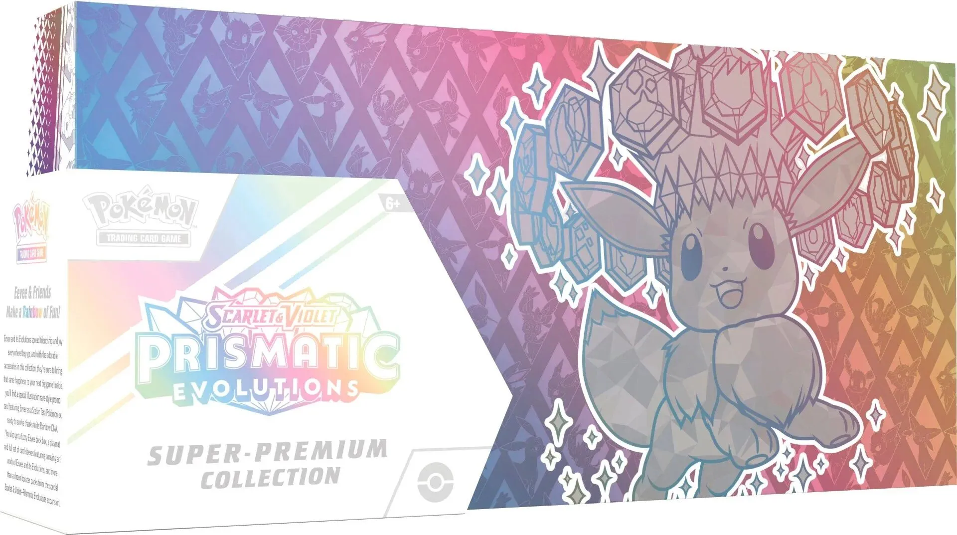 Product image for Pokémon S&V Prismatic Evolutions Super Premium Collection