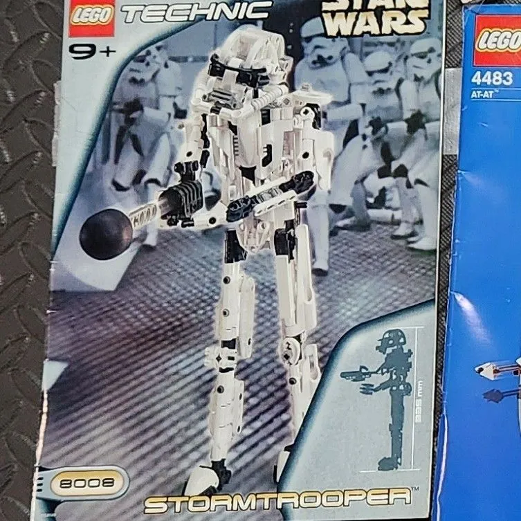 Lego Stormtrooper Technic Year 2001 Lego Technic Star Wars 8008
