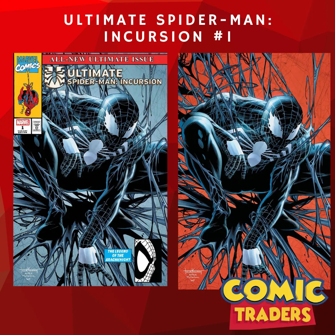 Product image for ULTIMATE SPIDER-MAN: INCURSION #1 TYLER KIRKHAM EXCLUSIVE VARIANT 2 PACK