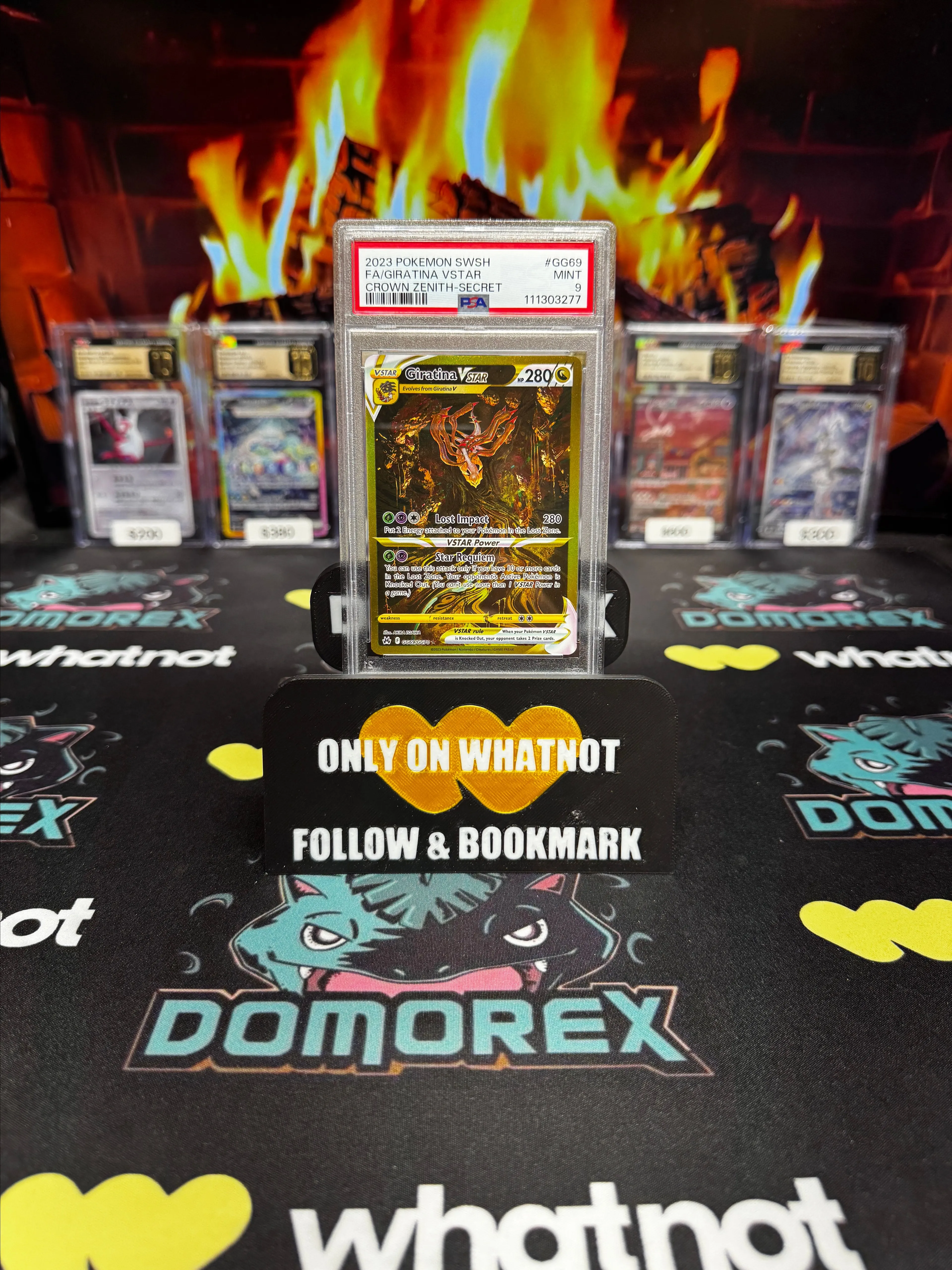 Product image for 2023 Crown Zenith Giratina VSTAR Secret- PSA 9