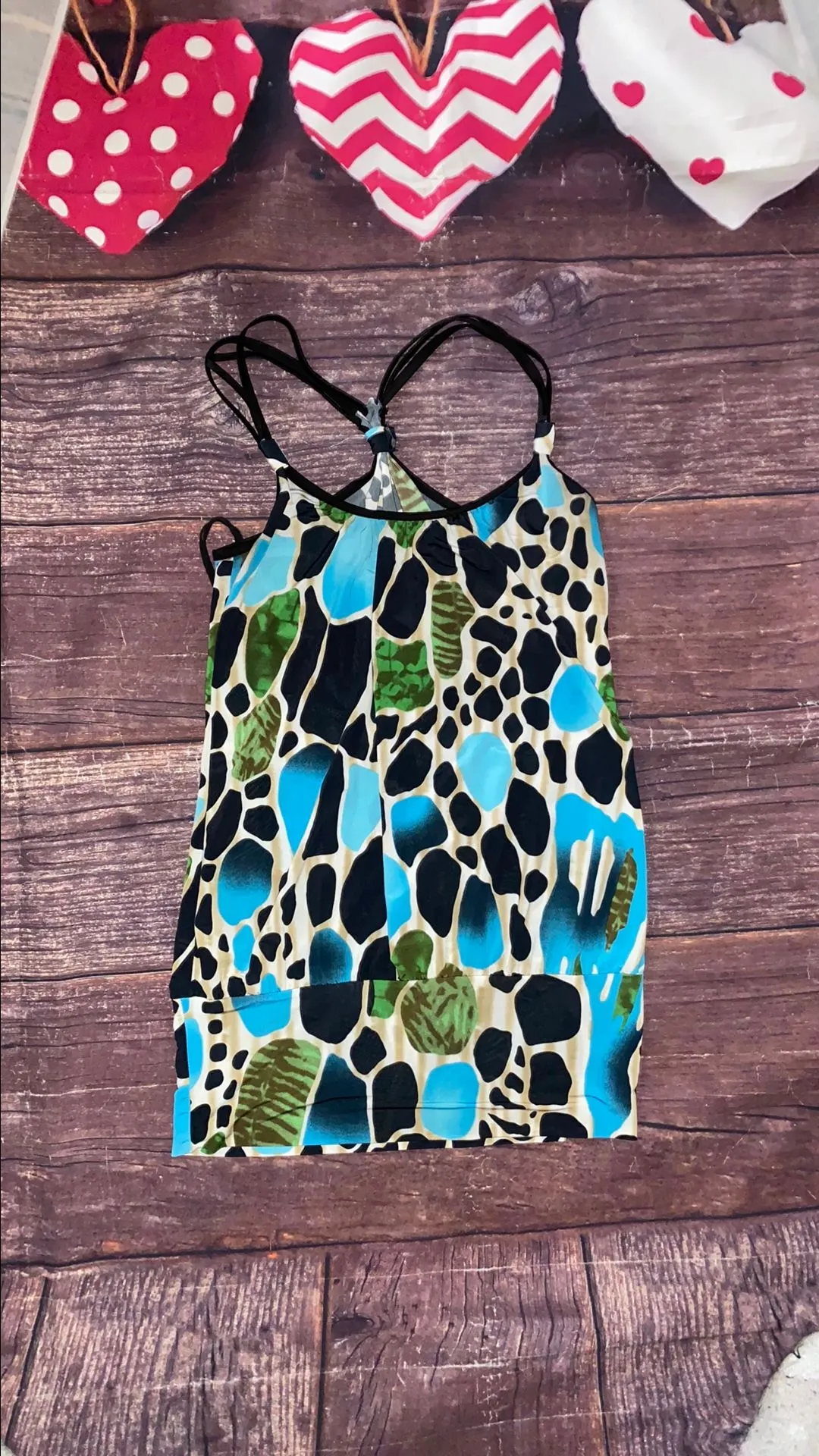 Product image for Tropical Stone Print  Blouse