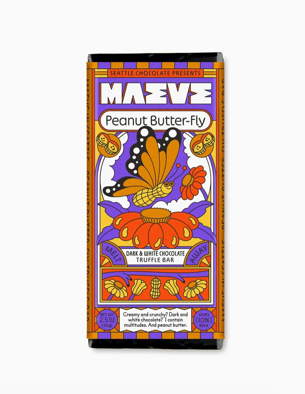 Product image for Peanut Butter-Fly Truffle Bar