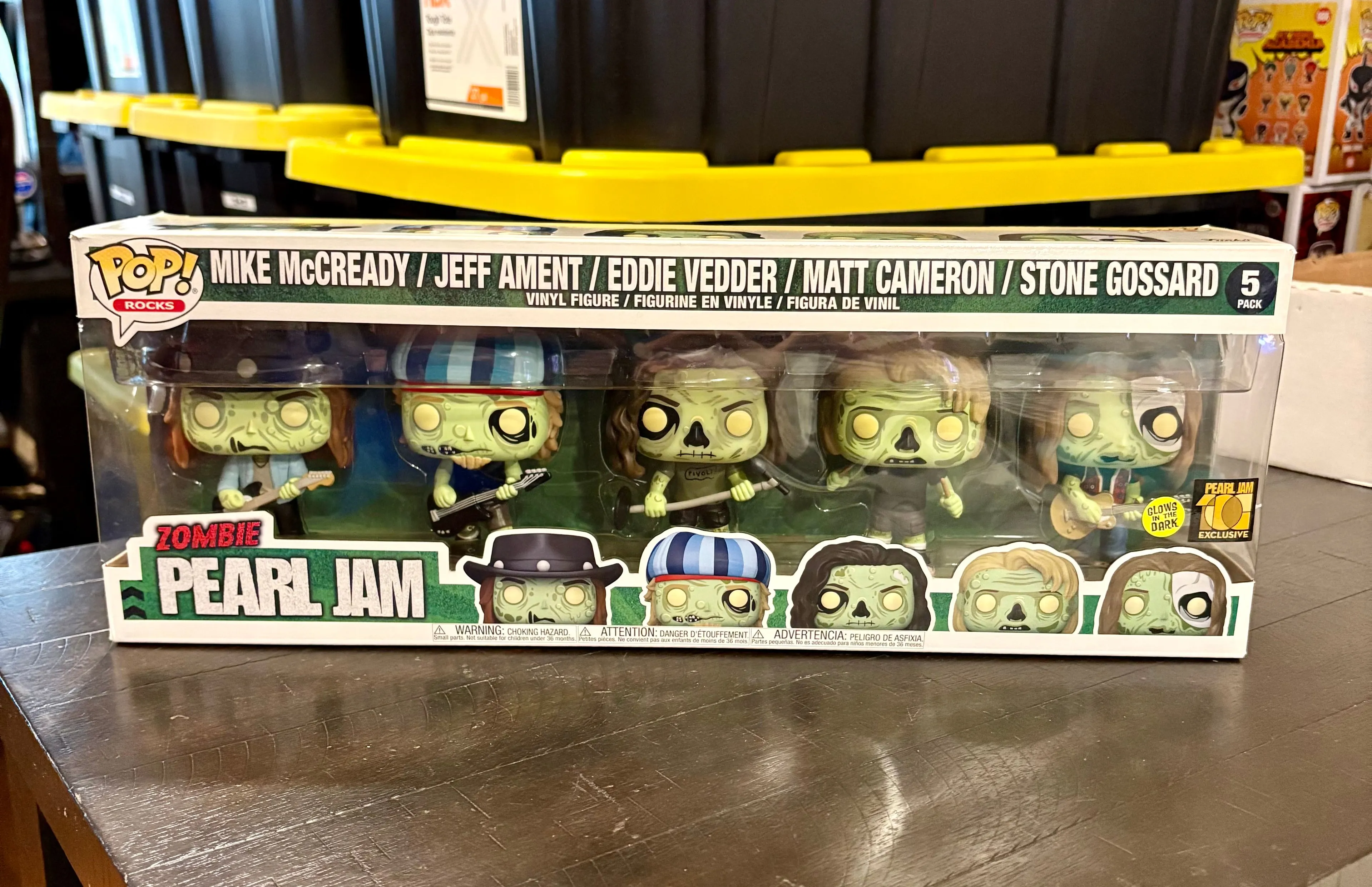 Product image for Zombie Pearl Jam (5-Pack) (Glow in the Dark)
