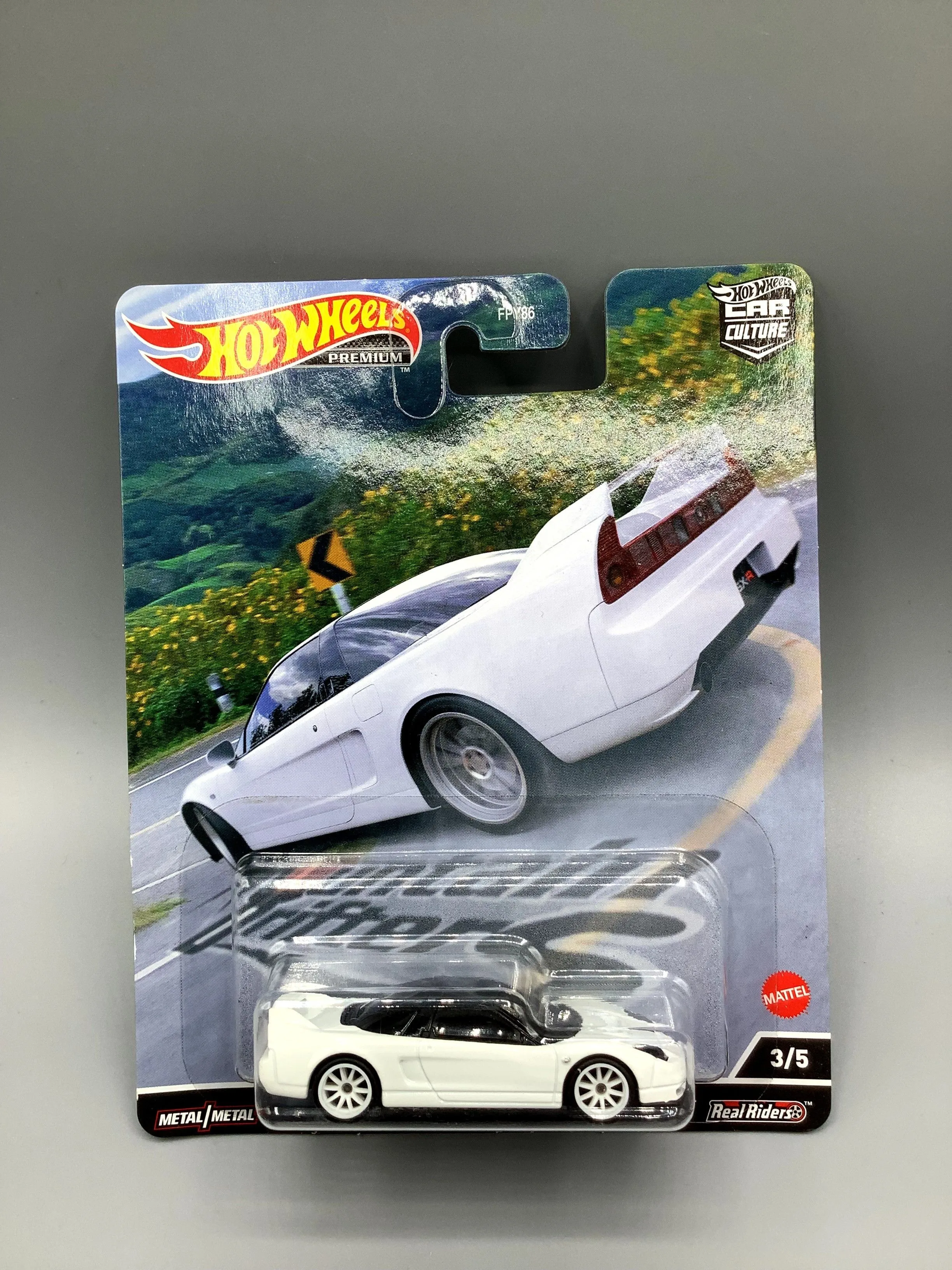 Product image for Hot Wheels Premium Mountain Drifters Series White 03 Honda NSX Type-R