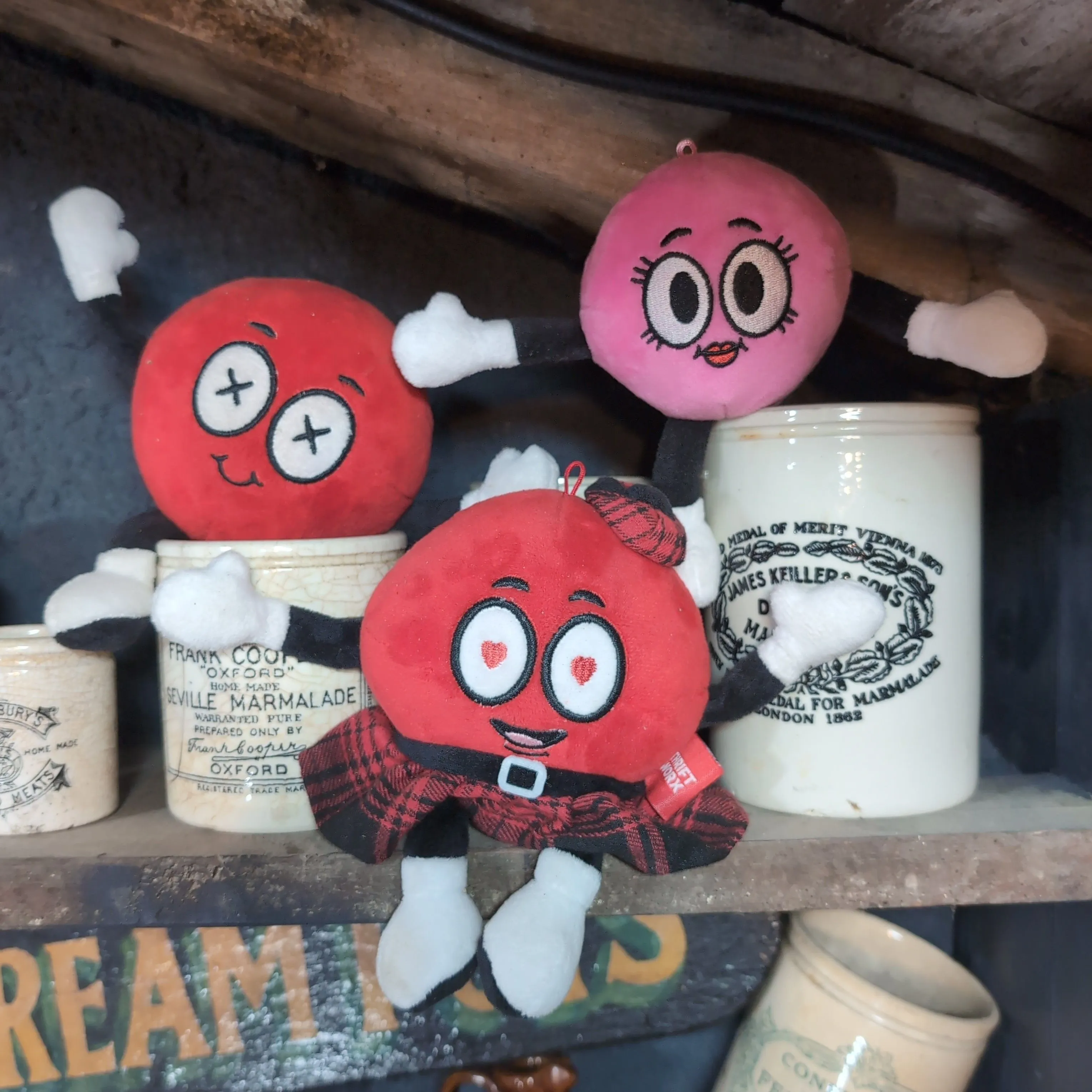 Product image for [MERCH] THRIFTWORX Plush Trio