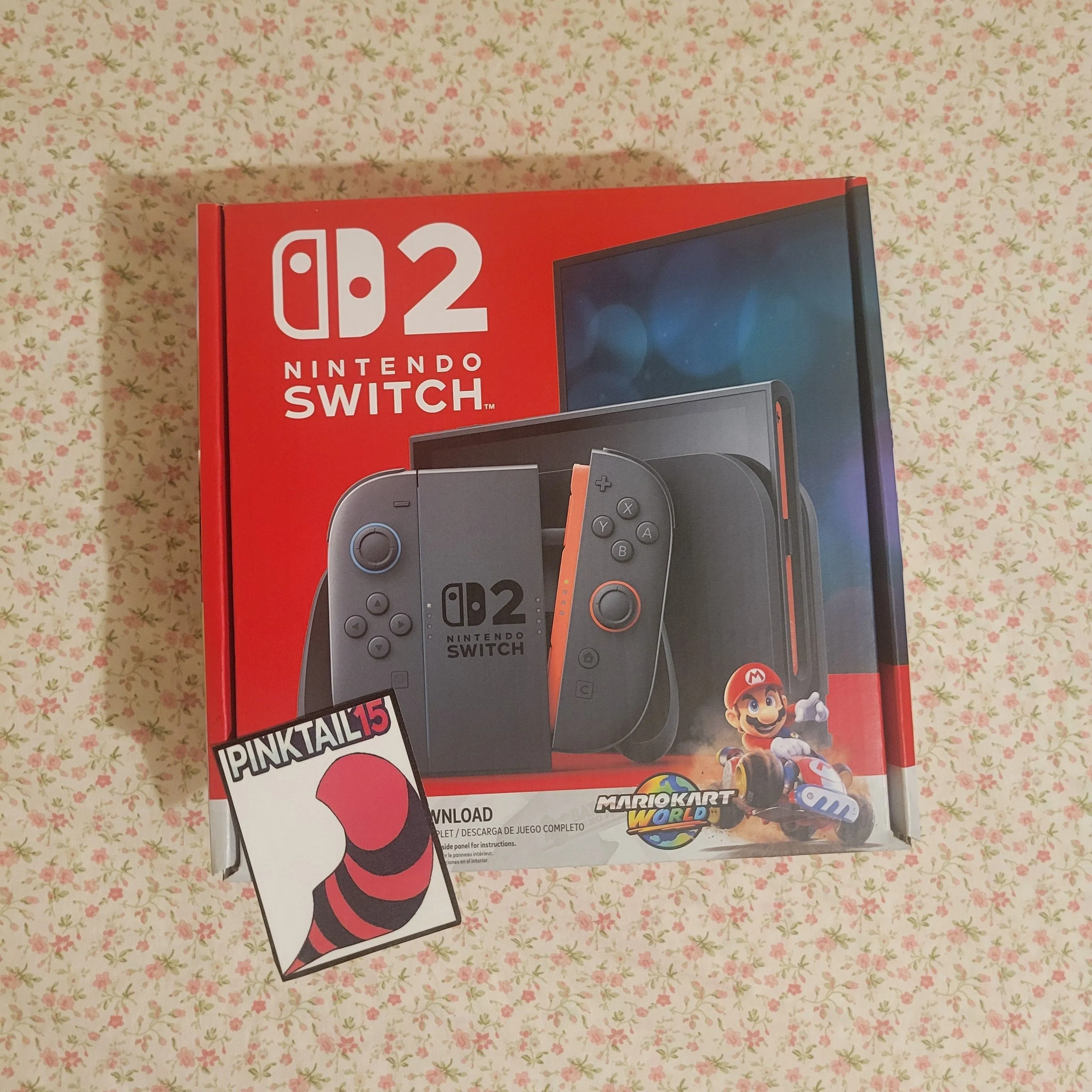 Product image for Nintendo Switch 2 Console Mario Kart World Game Bundle