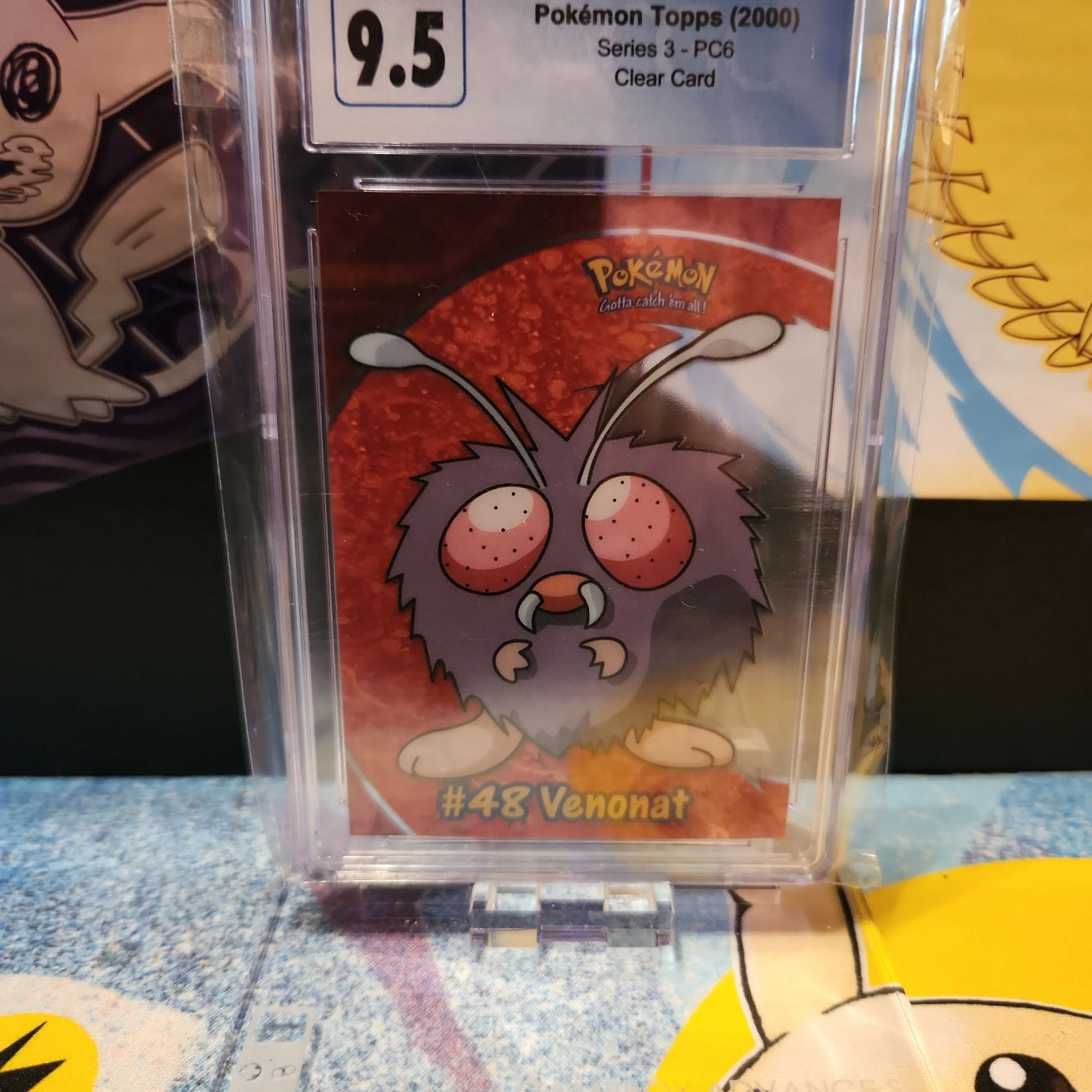 POP10 CGC OLD LABEL GM 9.5 Venonat Pokemon Topps (2000) Series 3-PC6 Clear  Card  Whatnot: Shop, Sell, Connect