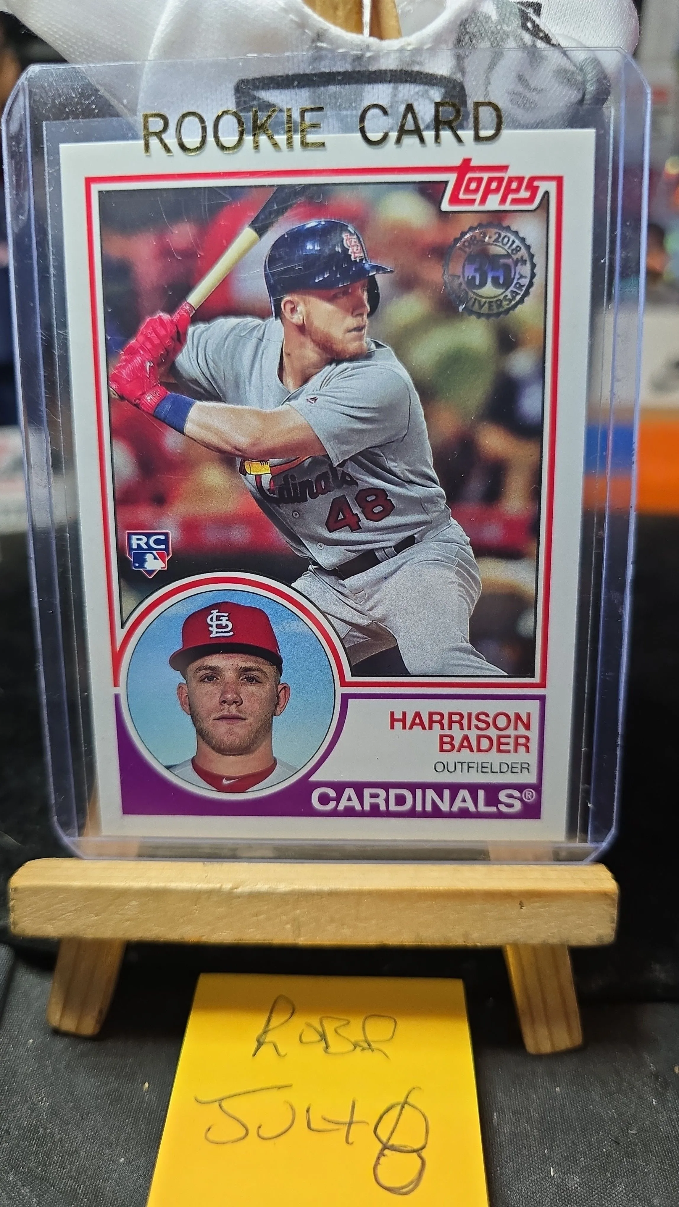 Product image for 2018 topps 35th HARRISON BADER RC