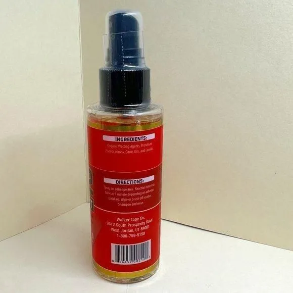 Product image for C-22 adhesive solvent by Walker Tape 4 Oz Spray For Lace Wigs & Toupee