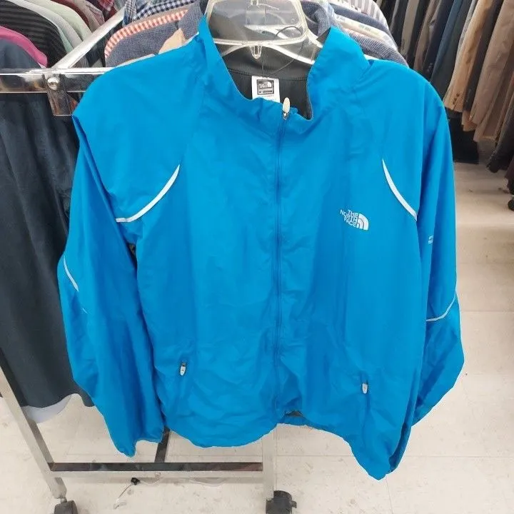 Product image for NorthFace Blue Flight jacket lg