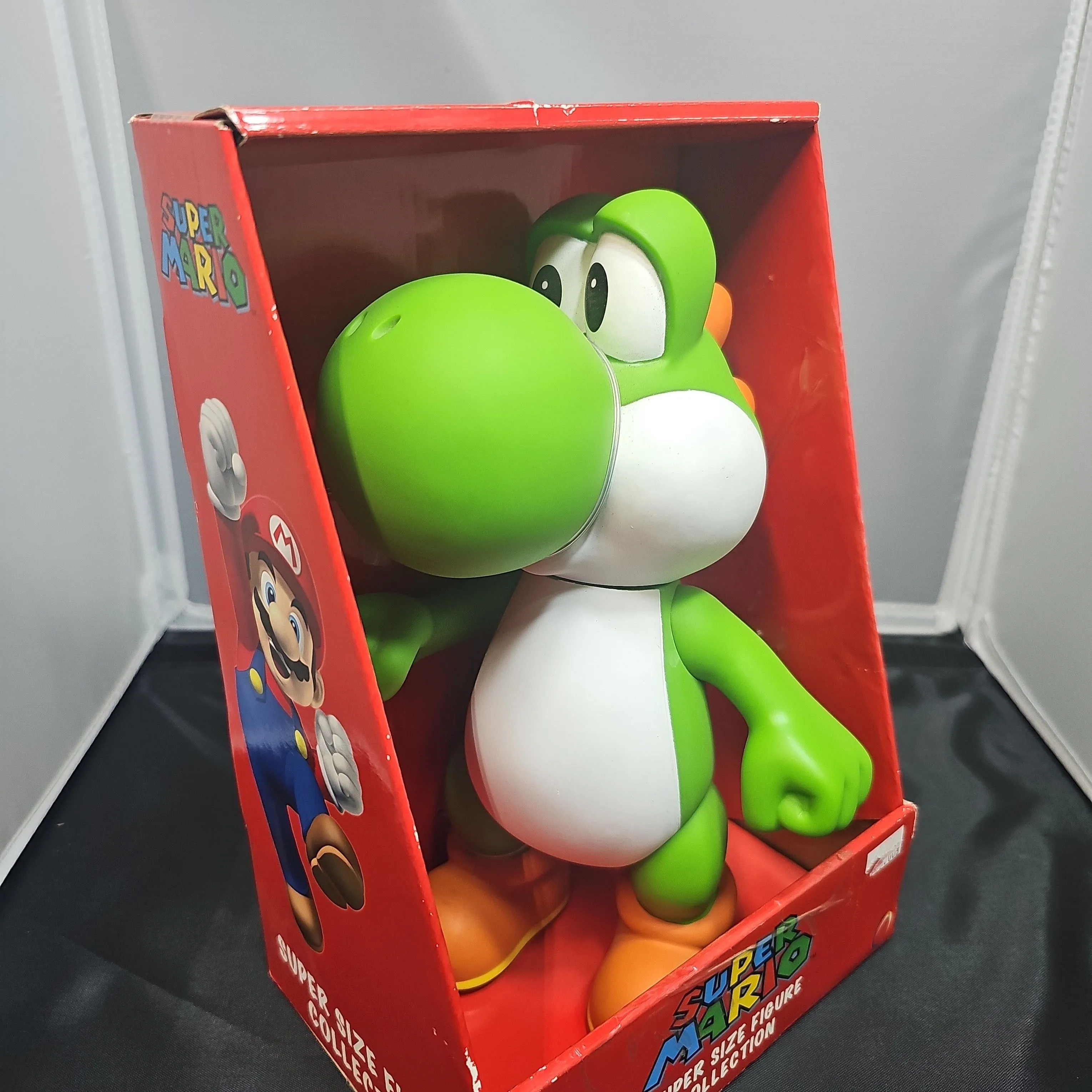 Product image for Nintendo Super Mario Bros. Super Size Vinyl Green Yoshi 9 Inch Figure 2009
