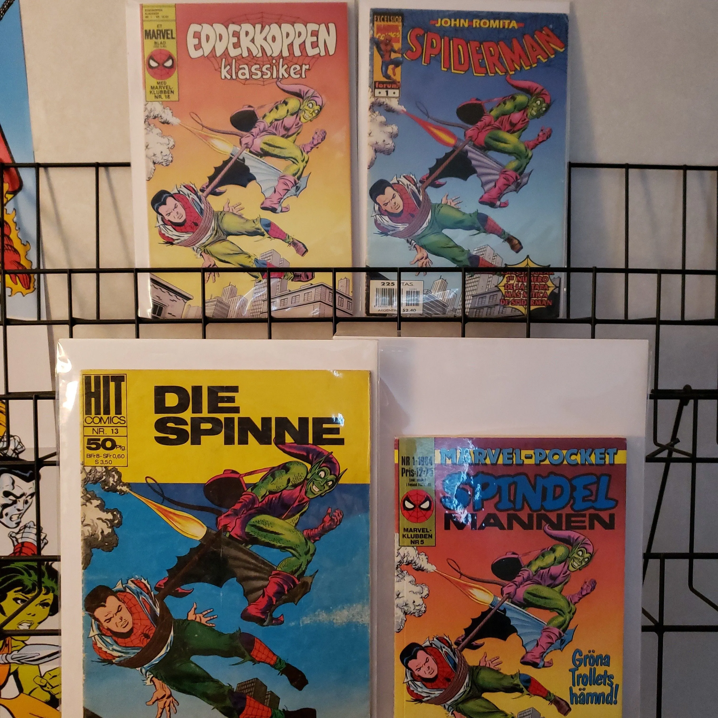 Product image for Amazing Spider-Man 39 cover set of 4!