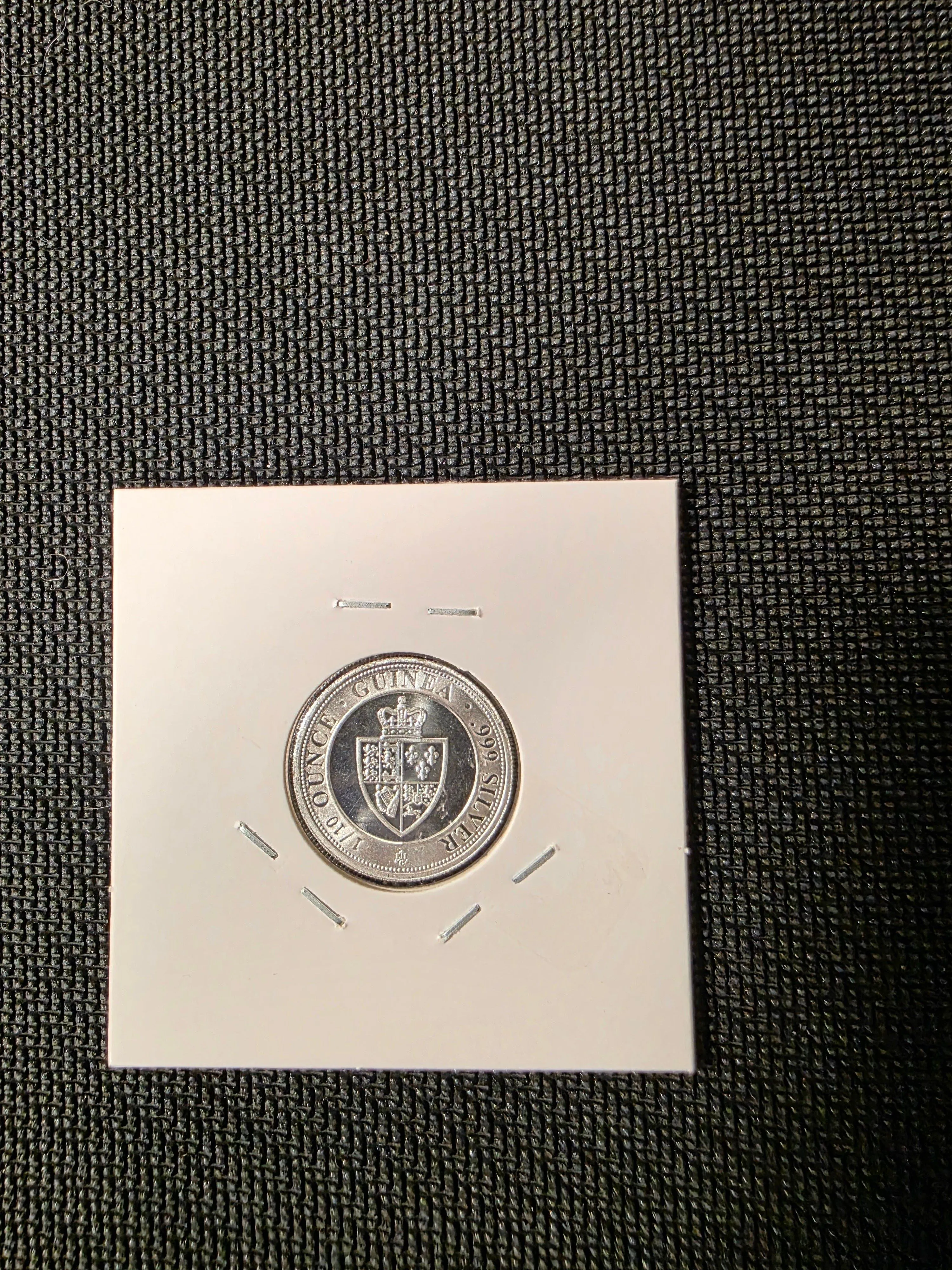 Product image for St. Helena 1/10 Oz Silver Spade Guinea